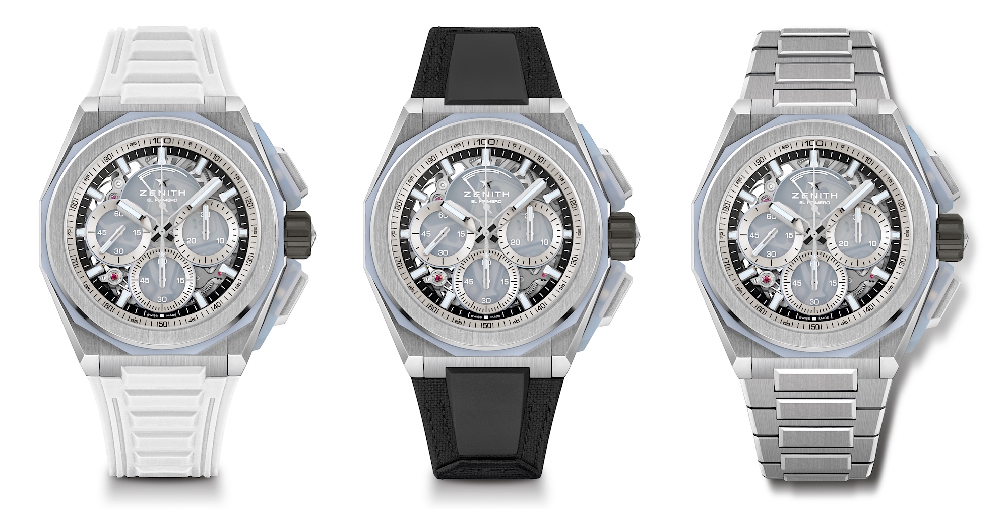 Zenith Defy Extreme Glacier - trio
