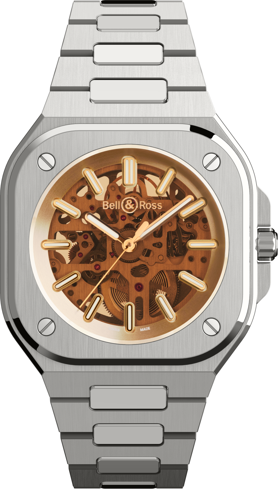 Bell & Ross BR 05 Skeleton Golden-02
