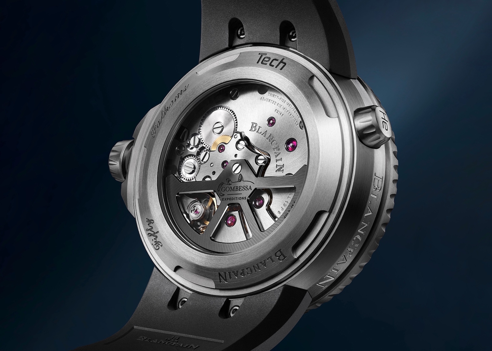 Blancpain Fifty Fathoms Tech - caseback