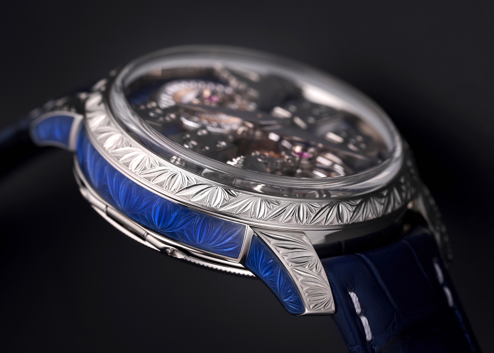 Girard-Perregaux La Esmeralda Tourbillon A Secret Eternity Edition White Gold - carrura