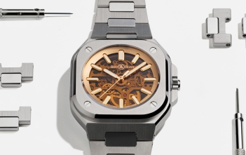 Bell & Ross BR 05 Skeleton Golden-06