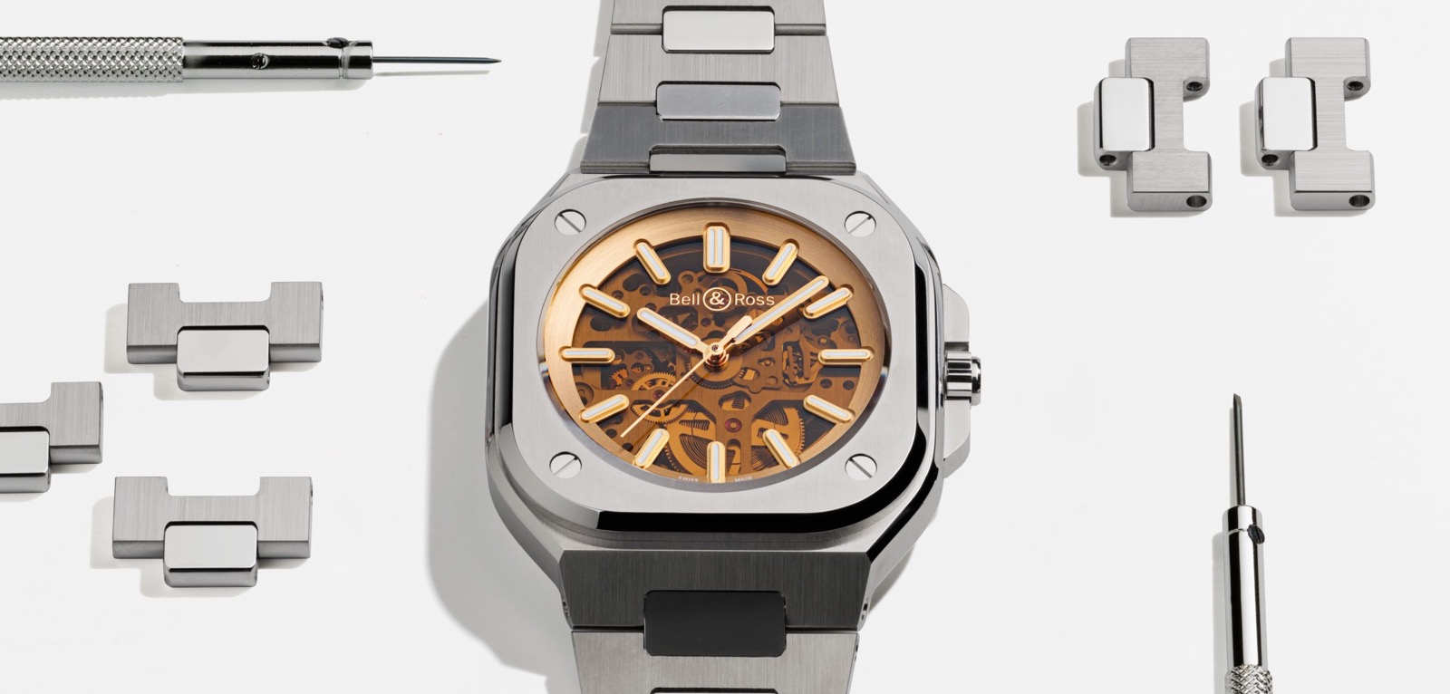 Bell & Ross BR 05 Skeleton Golden-06