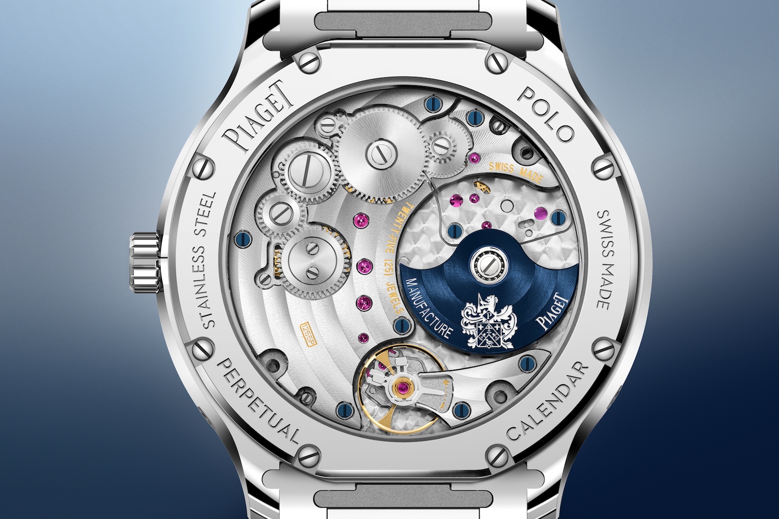 Piaget Polo Perpetual Calendar Ultra-thin - caseback