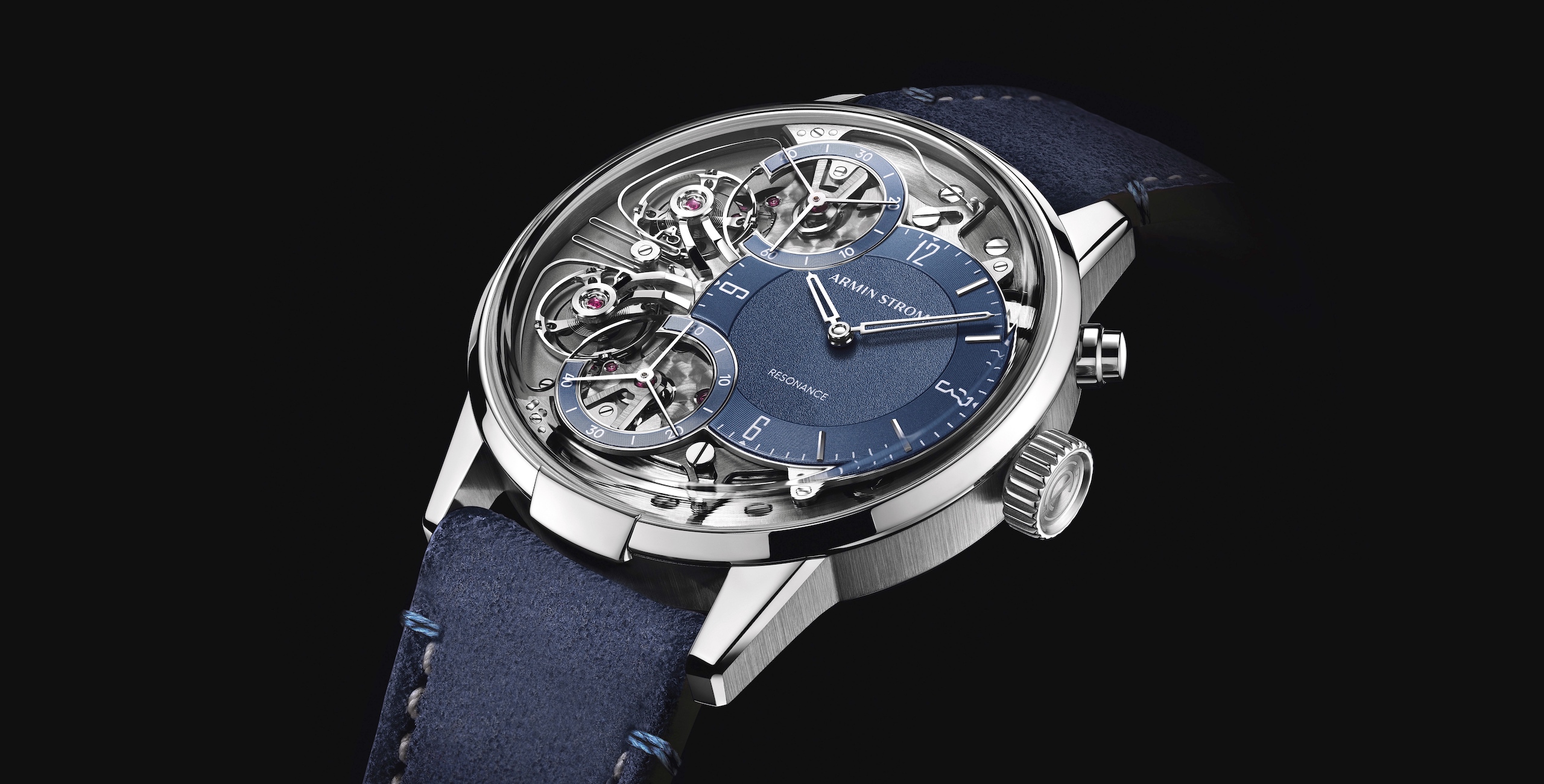 Armin Strom Mirrored Force Resonance Manufacture Edition Blue - cover