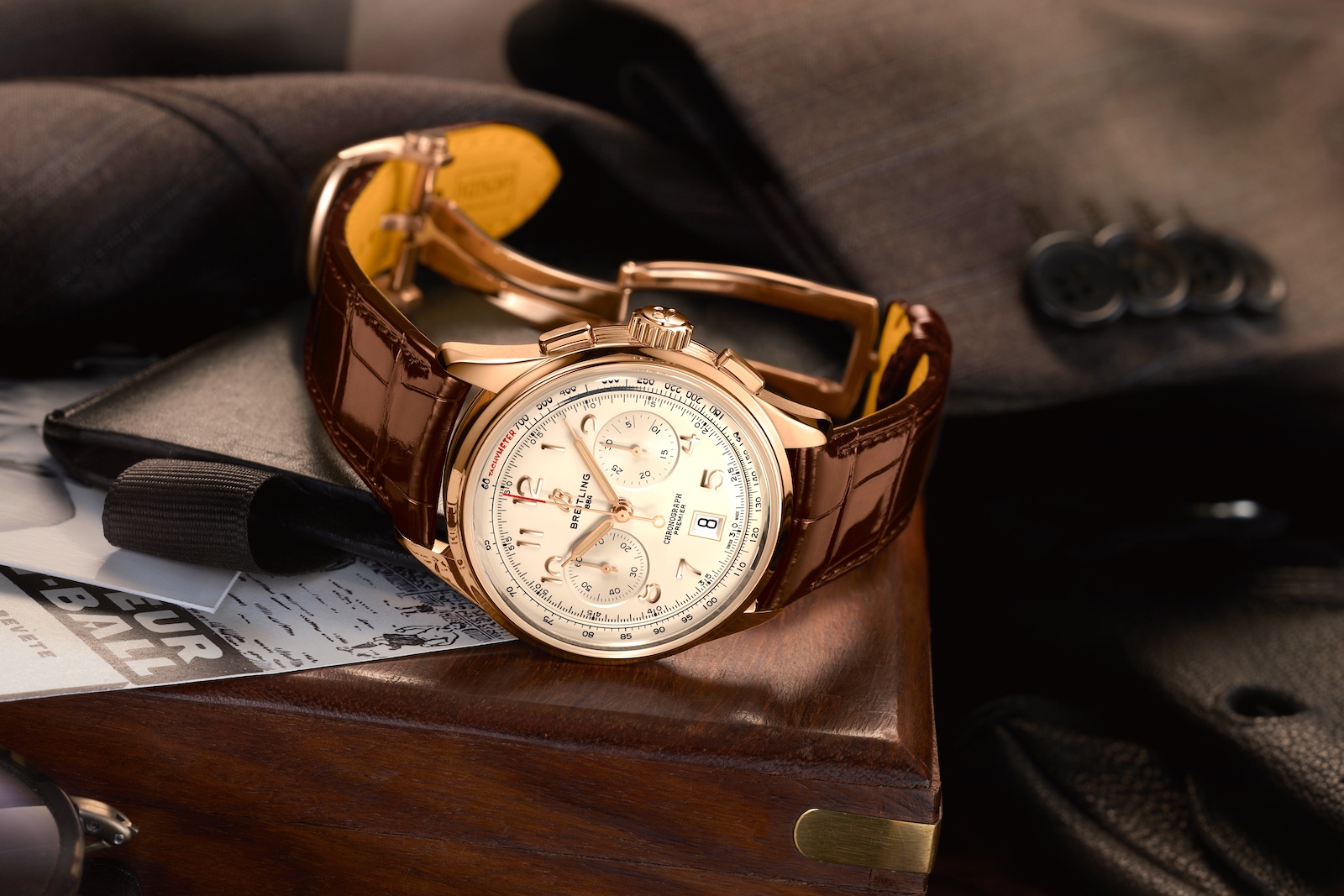 Breitling Premier B01 Chronograph 42 - gold