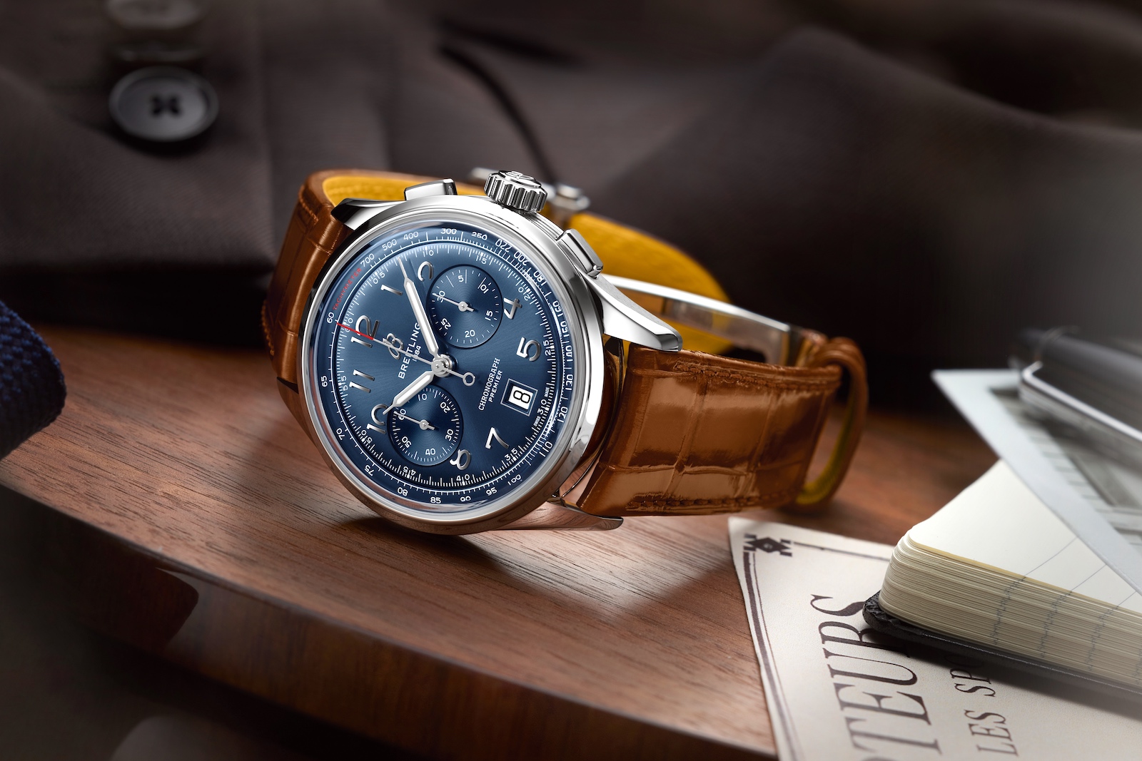 Breitling Premier B01 Chronograph 42 - steel blue