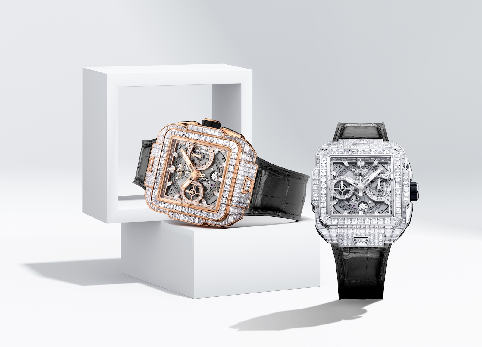 Hublot en Watches and Wonders - Square Bang Diamonds full pavé