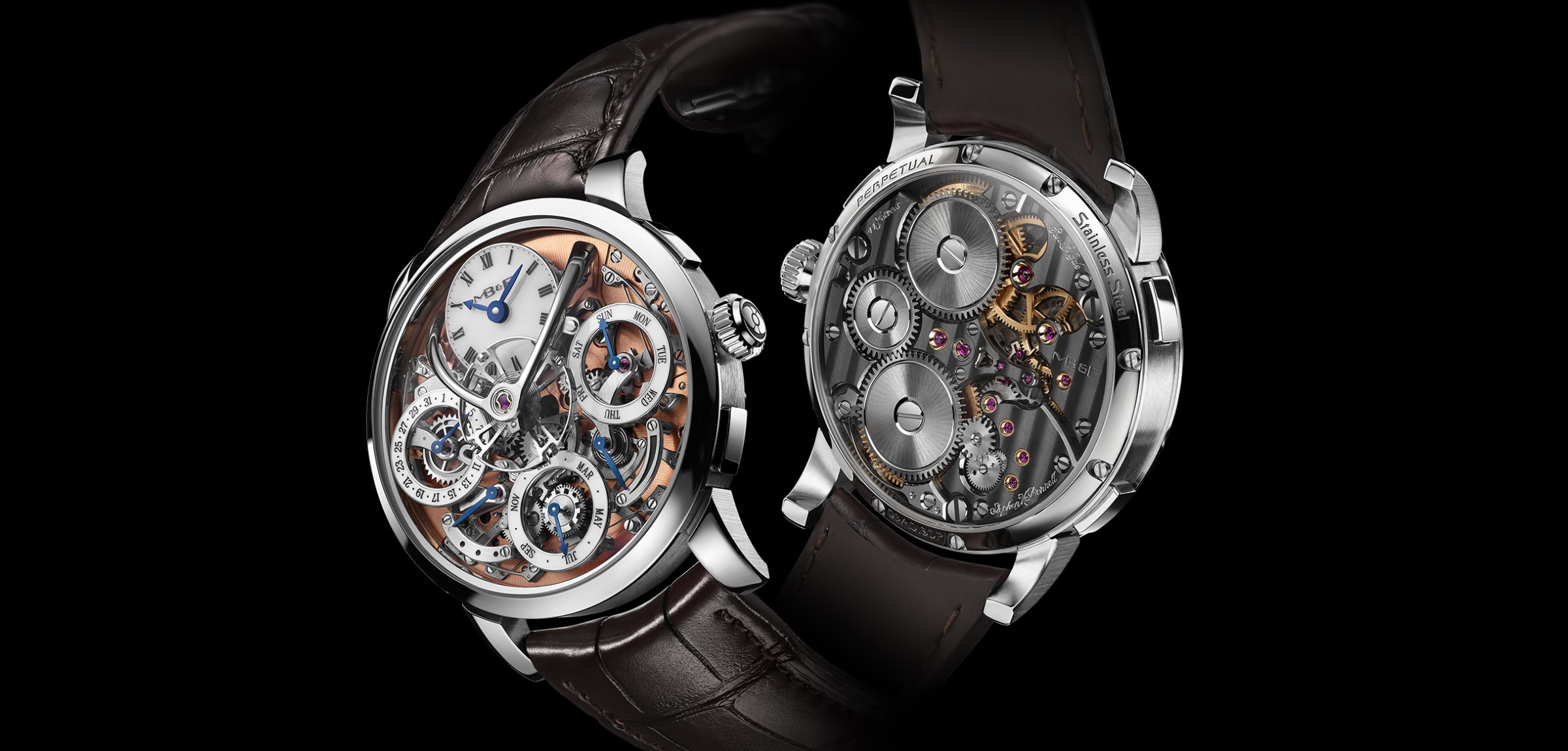 MB&F Legacy Machine Perpetual Stainless Steel
