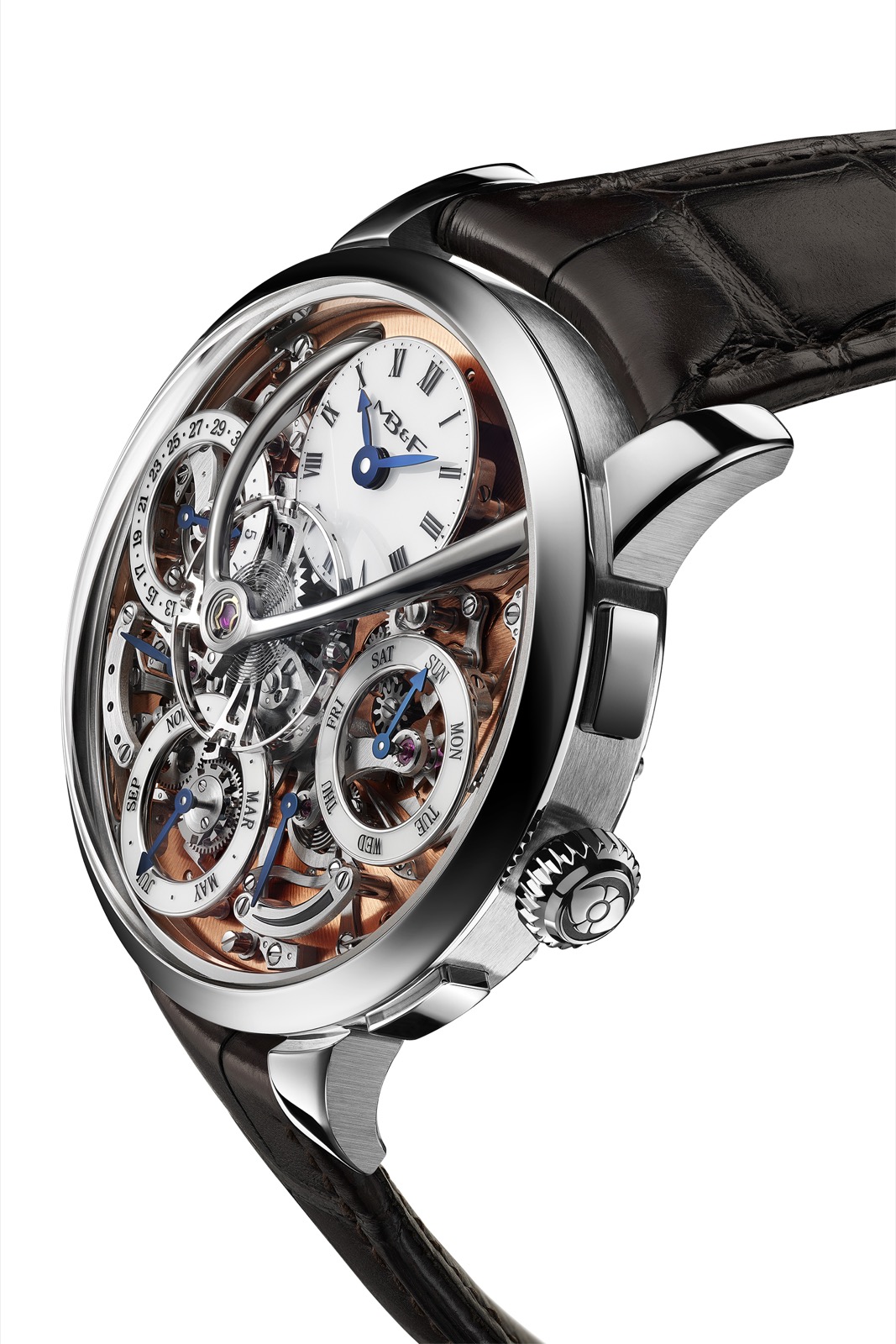 MB&F Legacy Machine Perpetual Stainless Steel