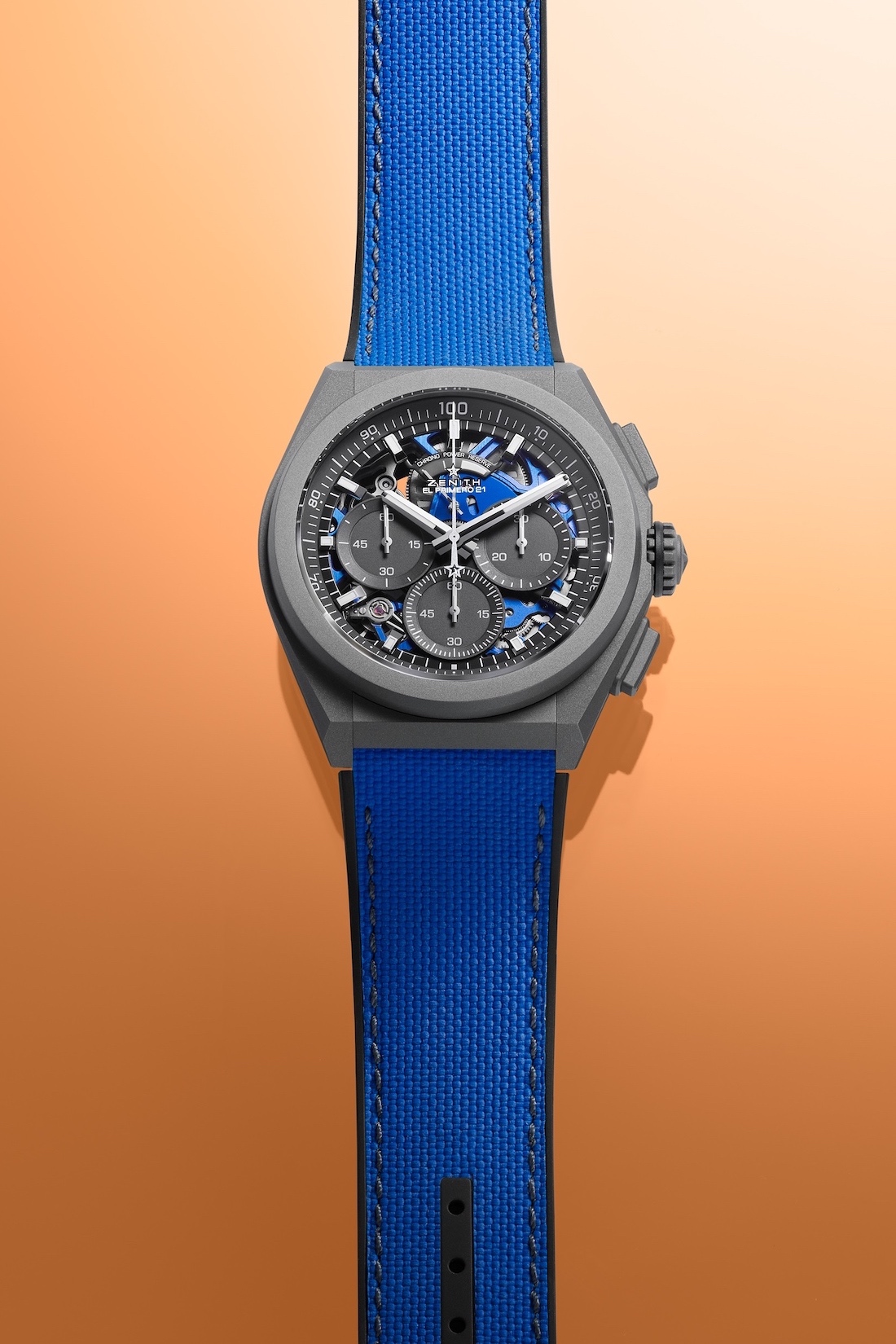 Zenith Defy 21 Ultra Colour box set - blue