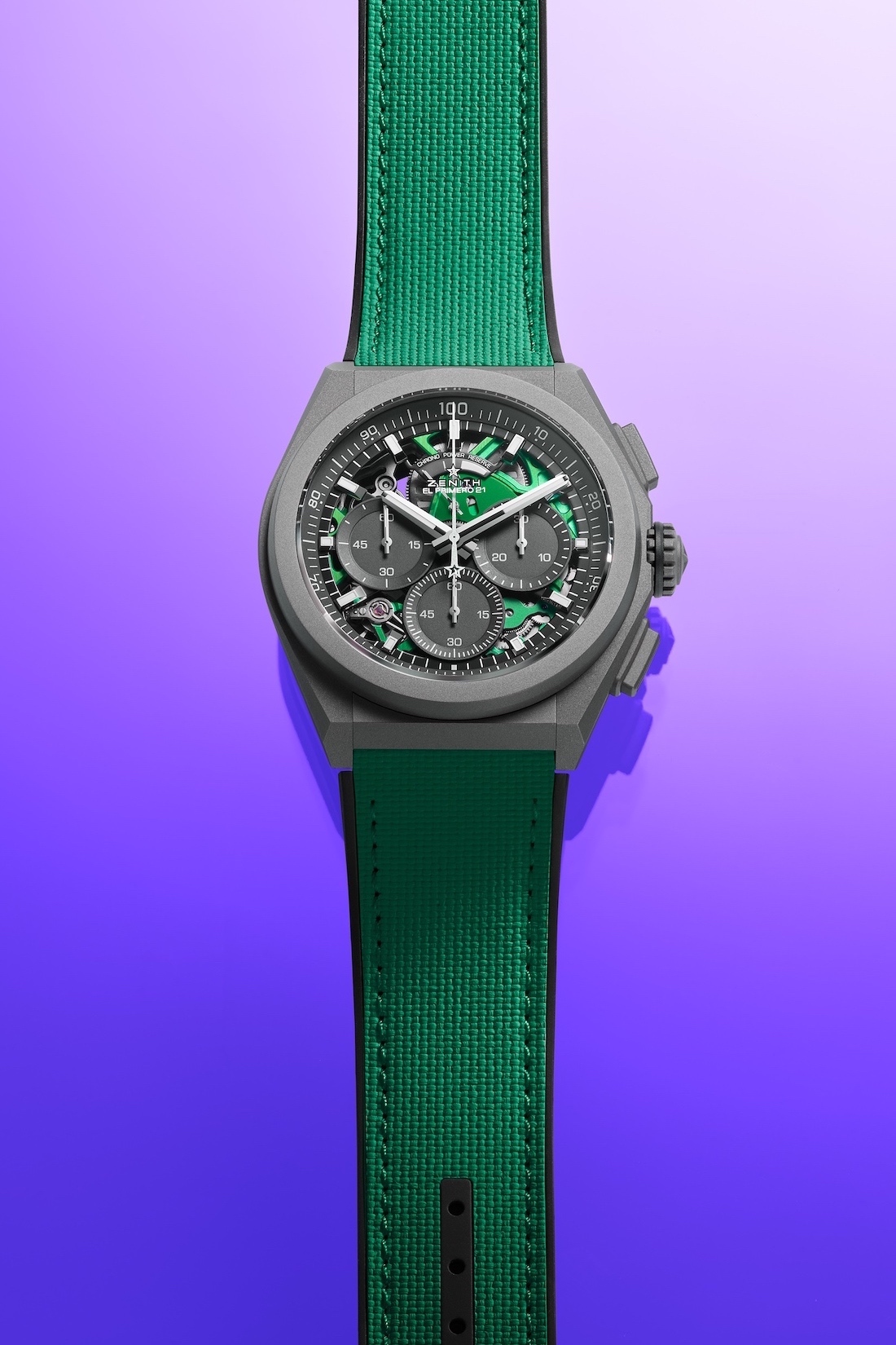 Zenith Defy 21 Ultra Colour box set - green