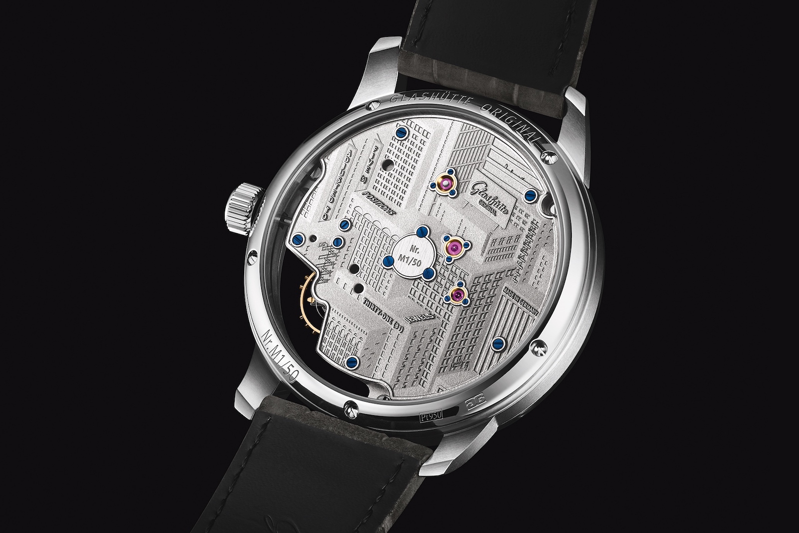 Glashütte Original PanoInverse Limited Edition - caseback