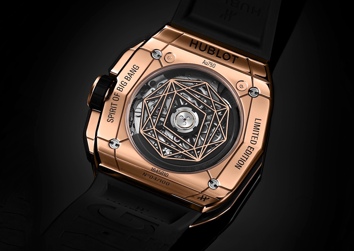 Hublot Spirit of Big Bang Sang Bleu - caseback