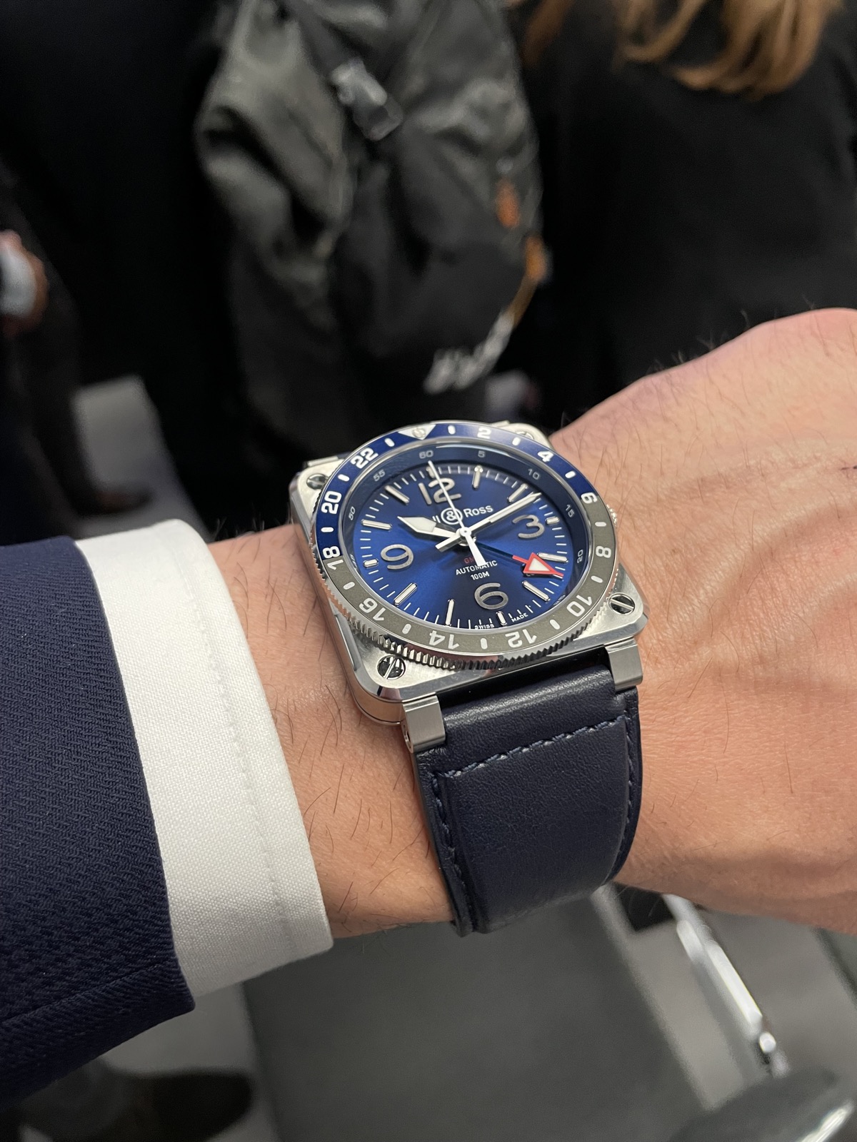 Bell & Ross BR 03-93 GMT Blue