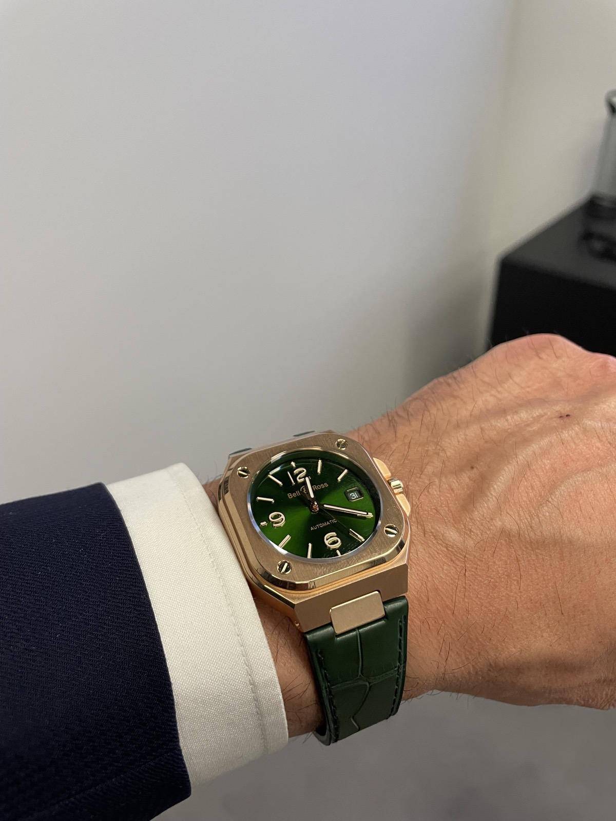 Bell & Ross BR 05 Green Gold