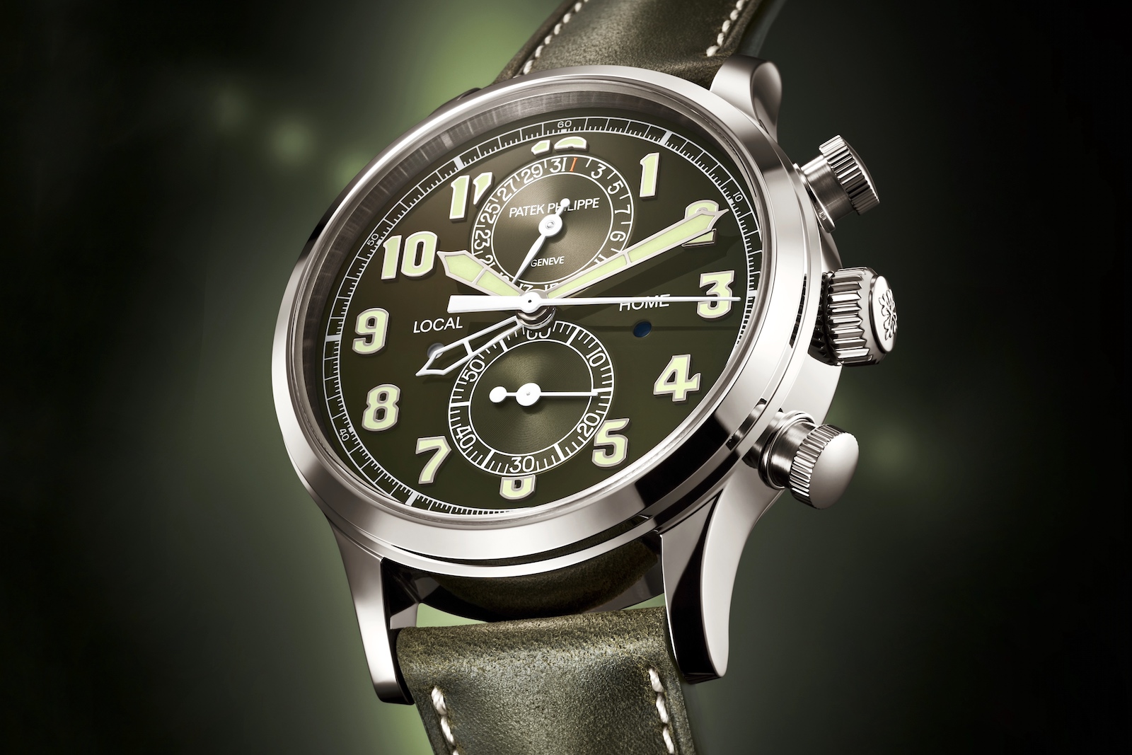 Patek Philippe Calatrava Pilot Travel Time Chronograph 5924G