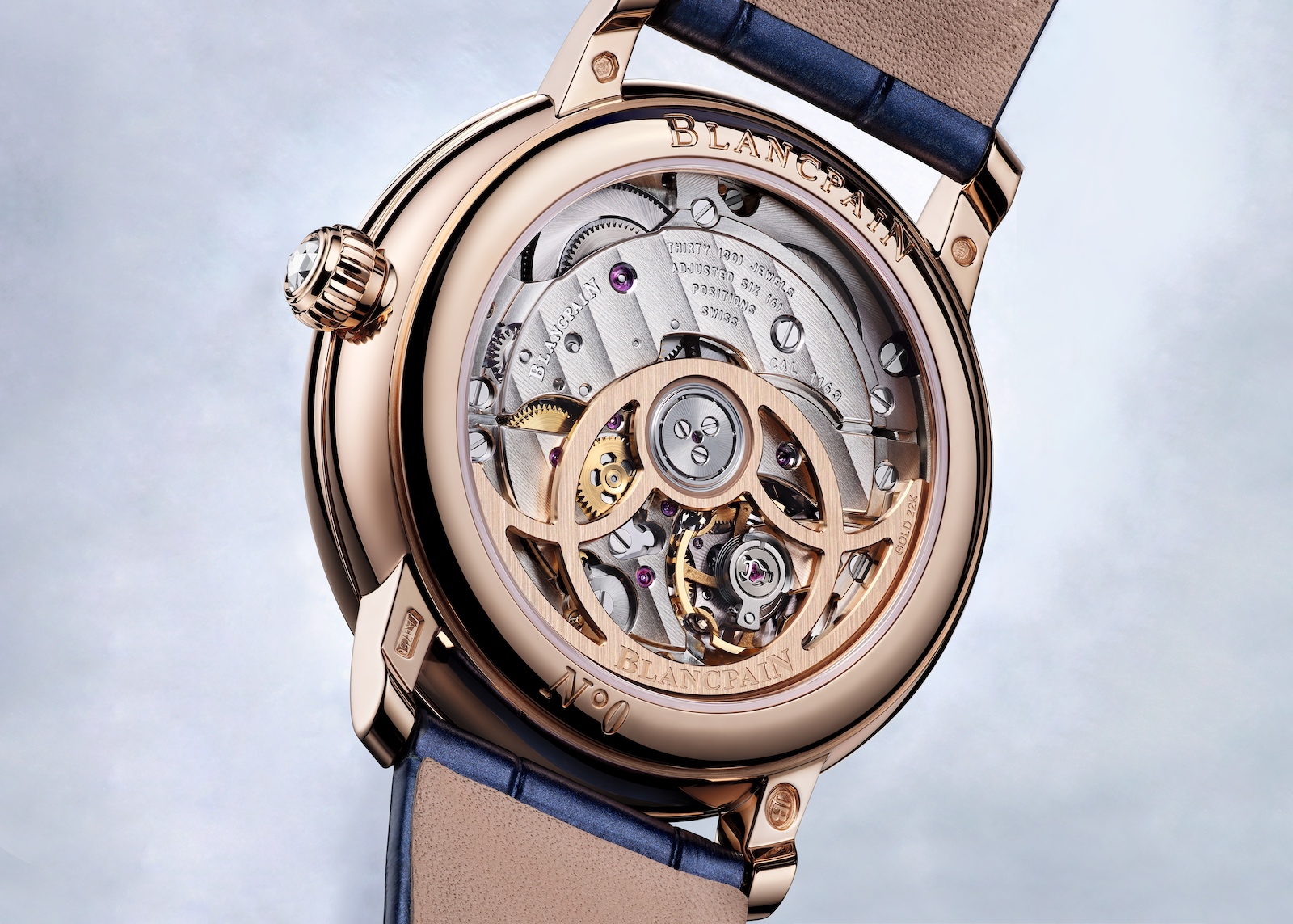 Blancpain Ladybird Colors - caseback