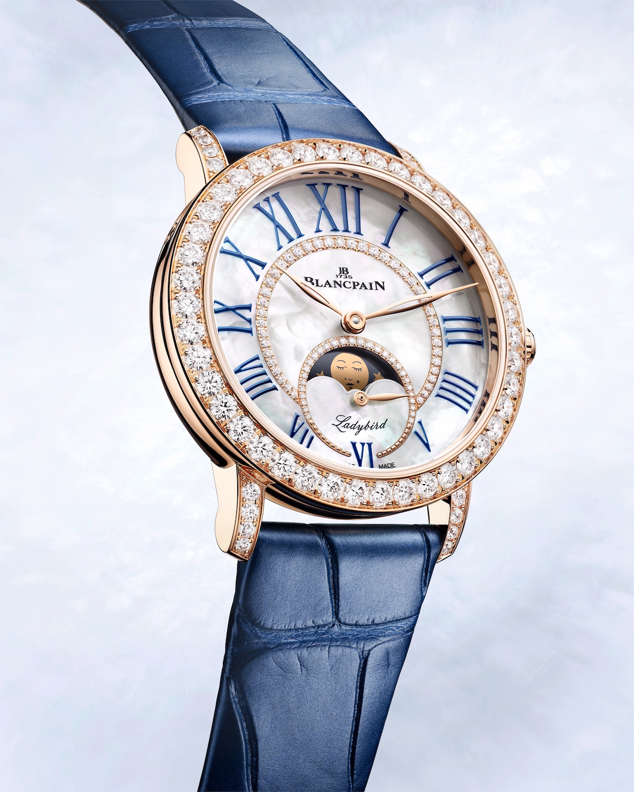 Blancpain Ladybird Colors - moonphase