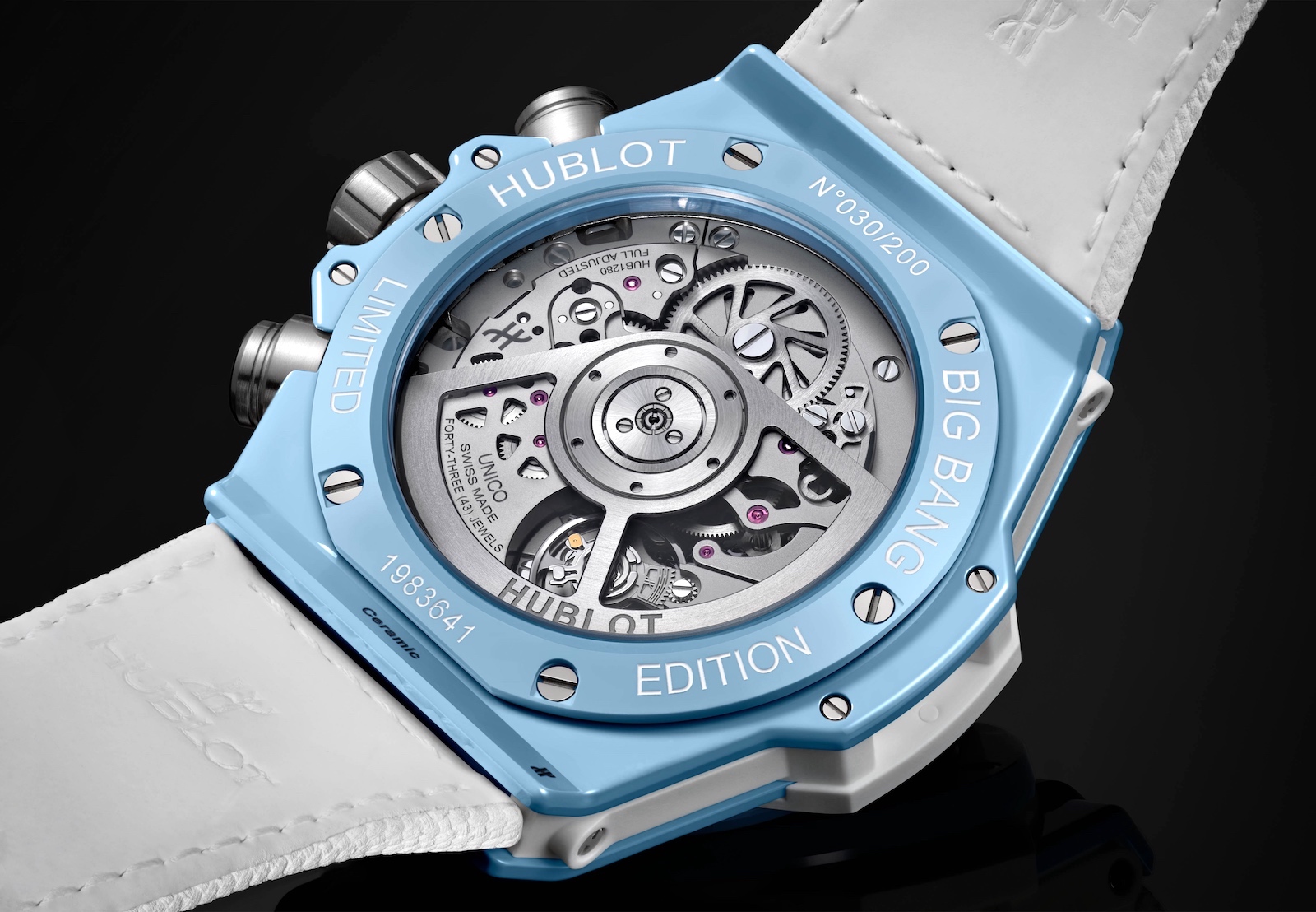 Hublot Big Bang Unico Sky Blue - caseback