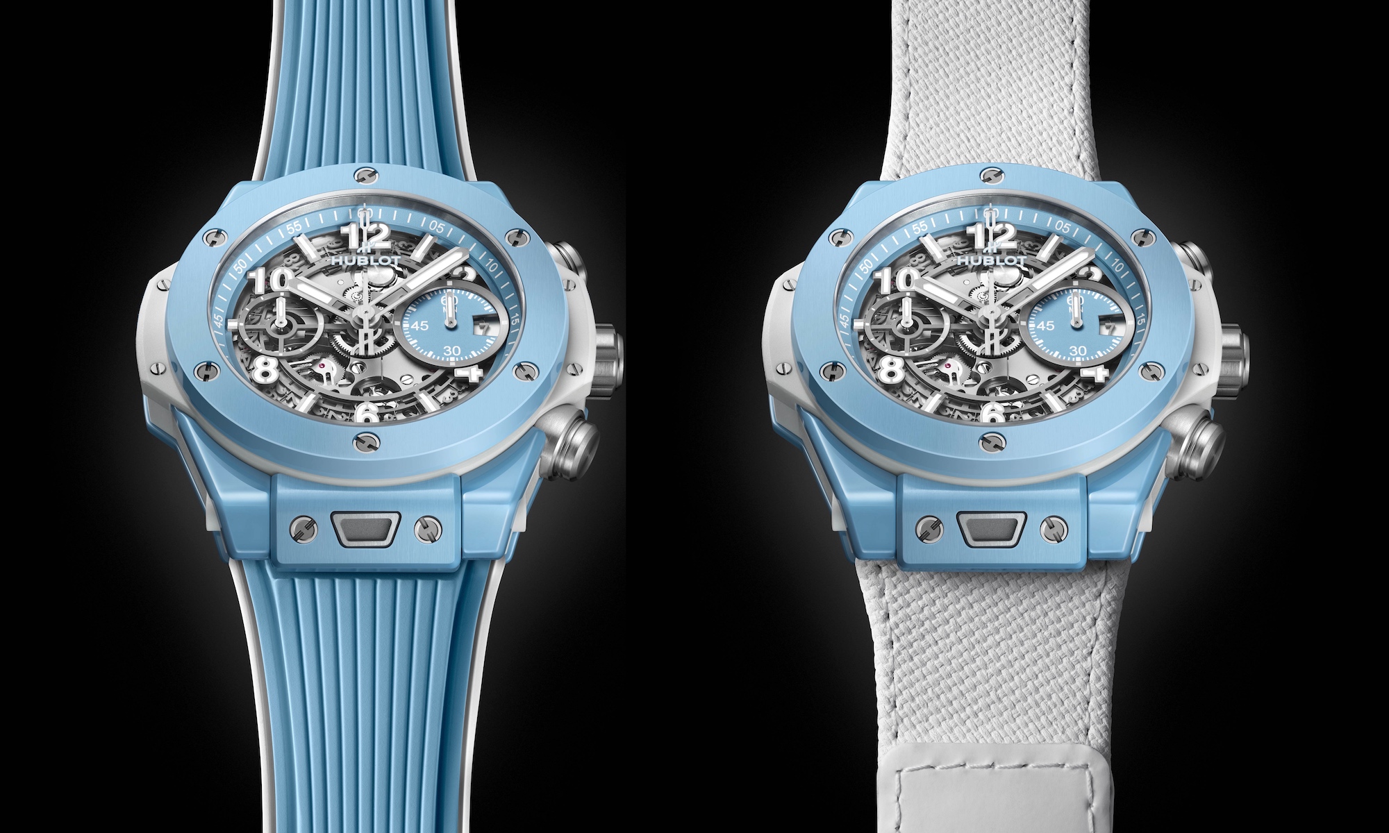 Hublot Big Bang Unico Sky Blue - duo