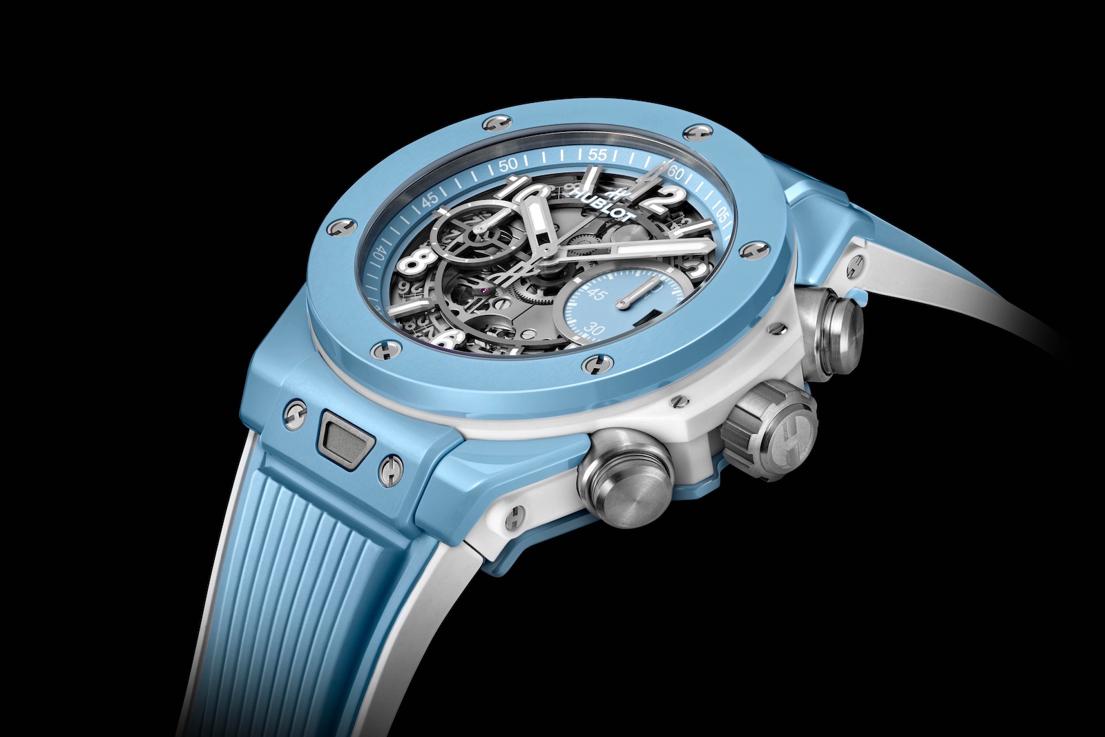 Hublot Big Bang Unico Sky Blue - profil