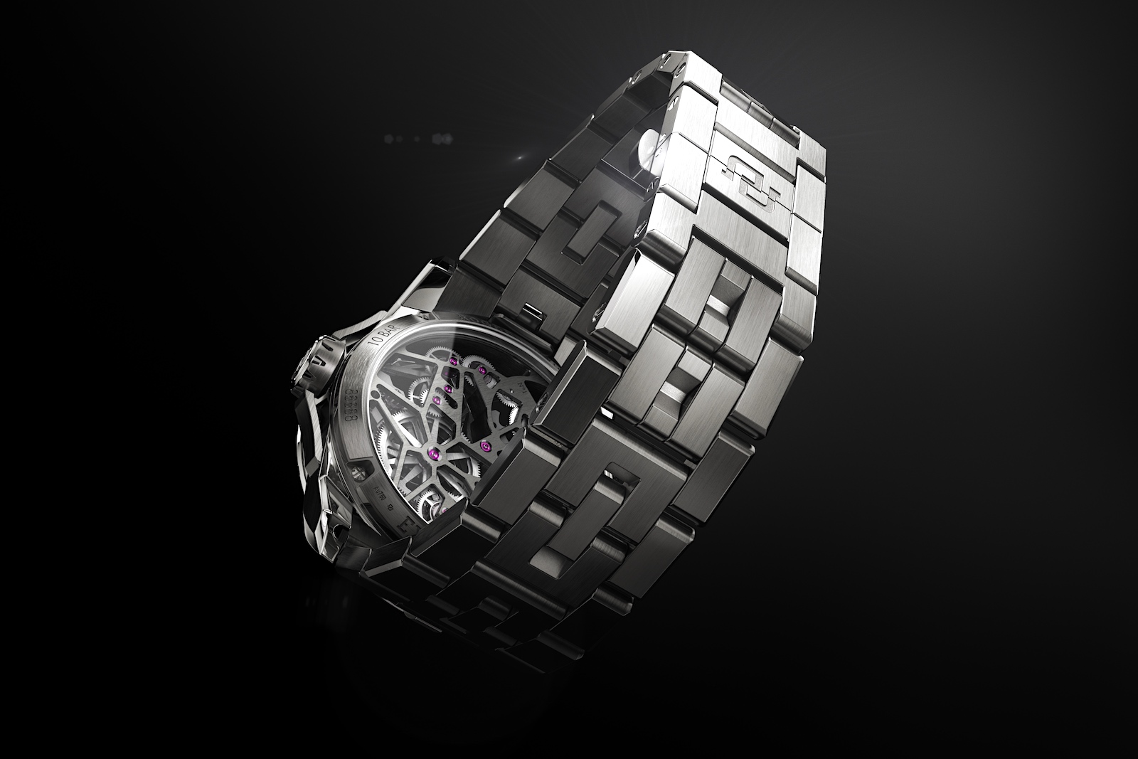 Roger Dubuis Excalibur Monobalancier Titanium - caseback