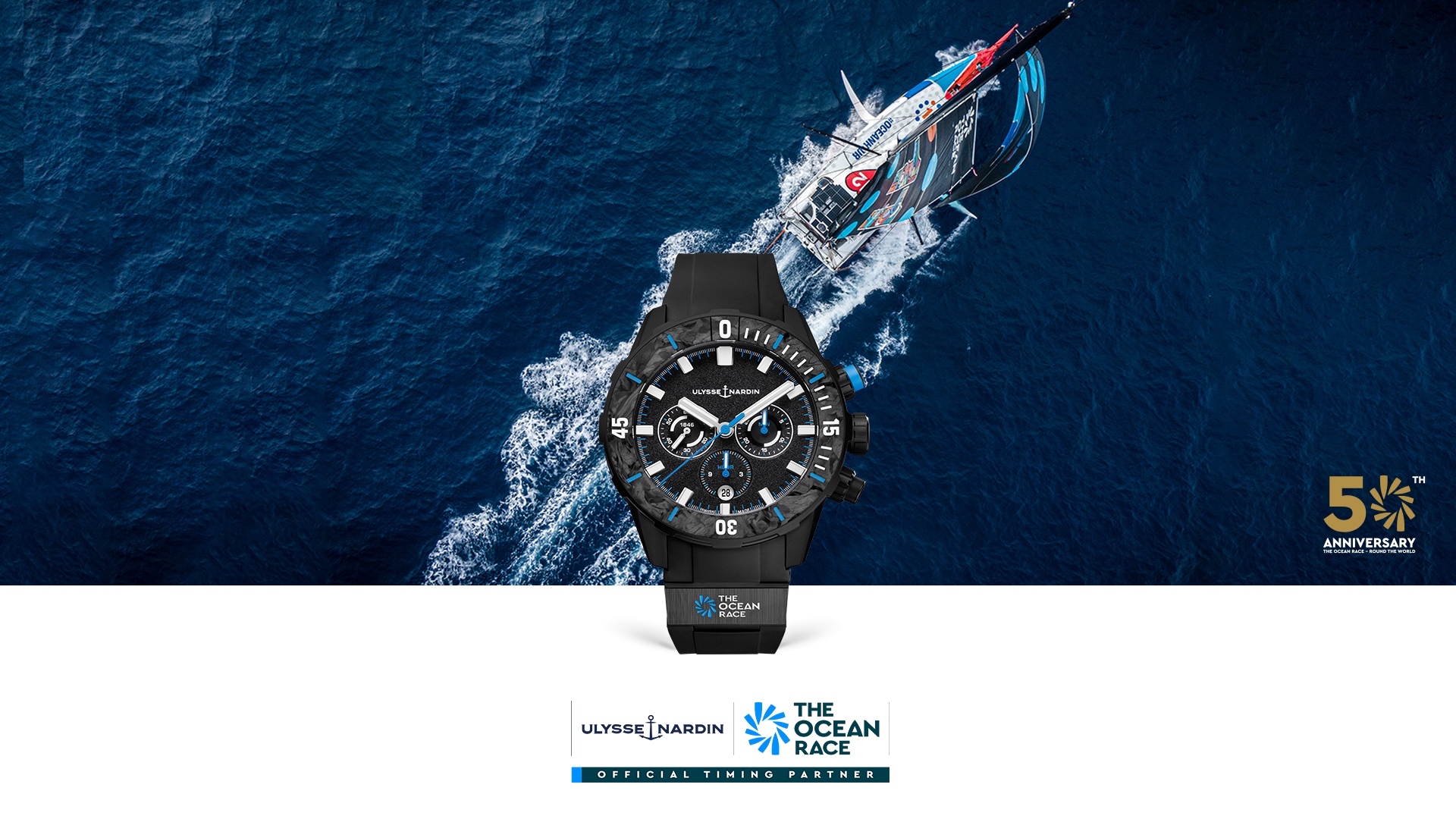 Ulysse Nardin The Ocean Race Diver Chronograph - visual