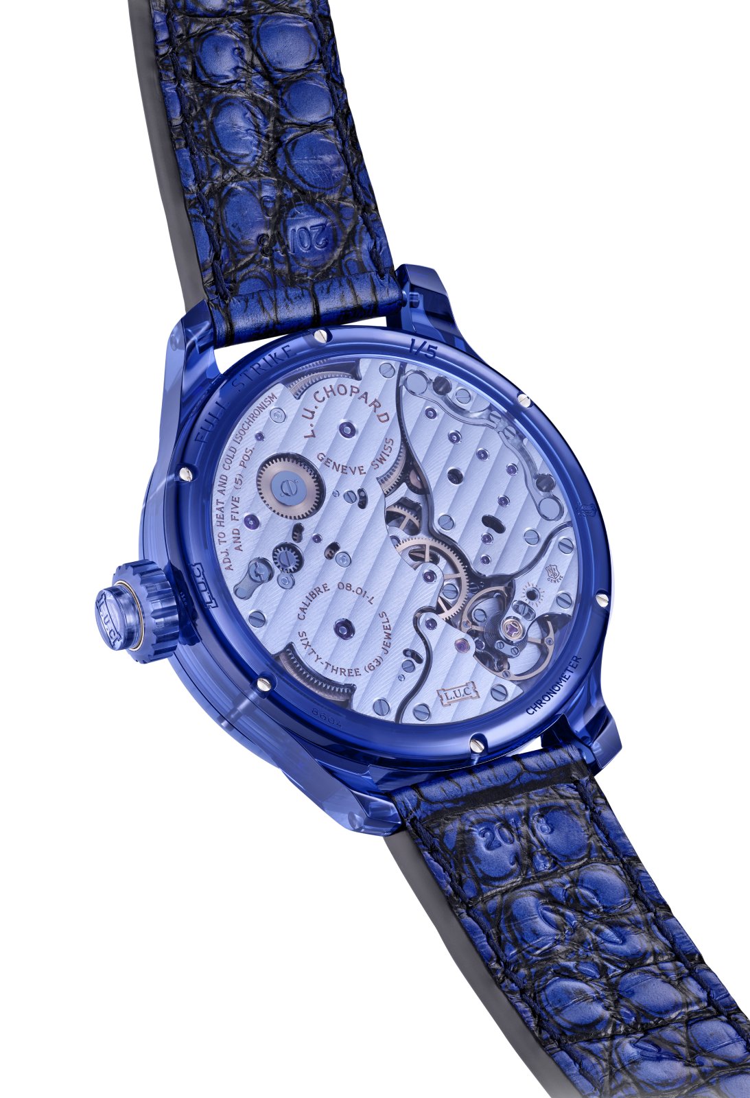 Chopard L.U.C Full Strike Blue Sapphire_01