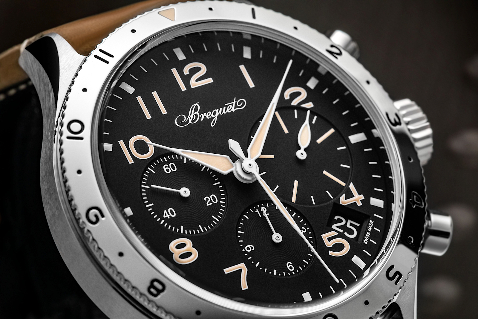 Breguet Type XX Chronographe 2067 - dial