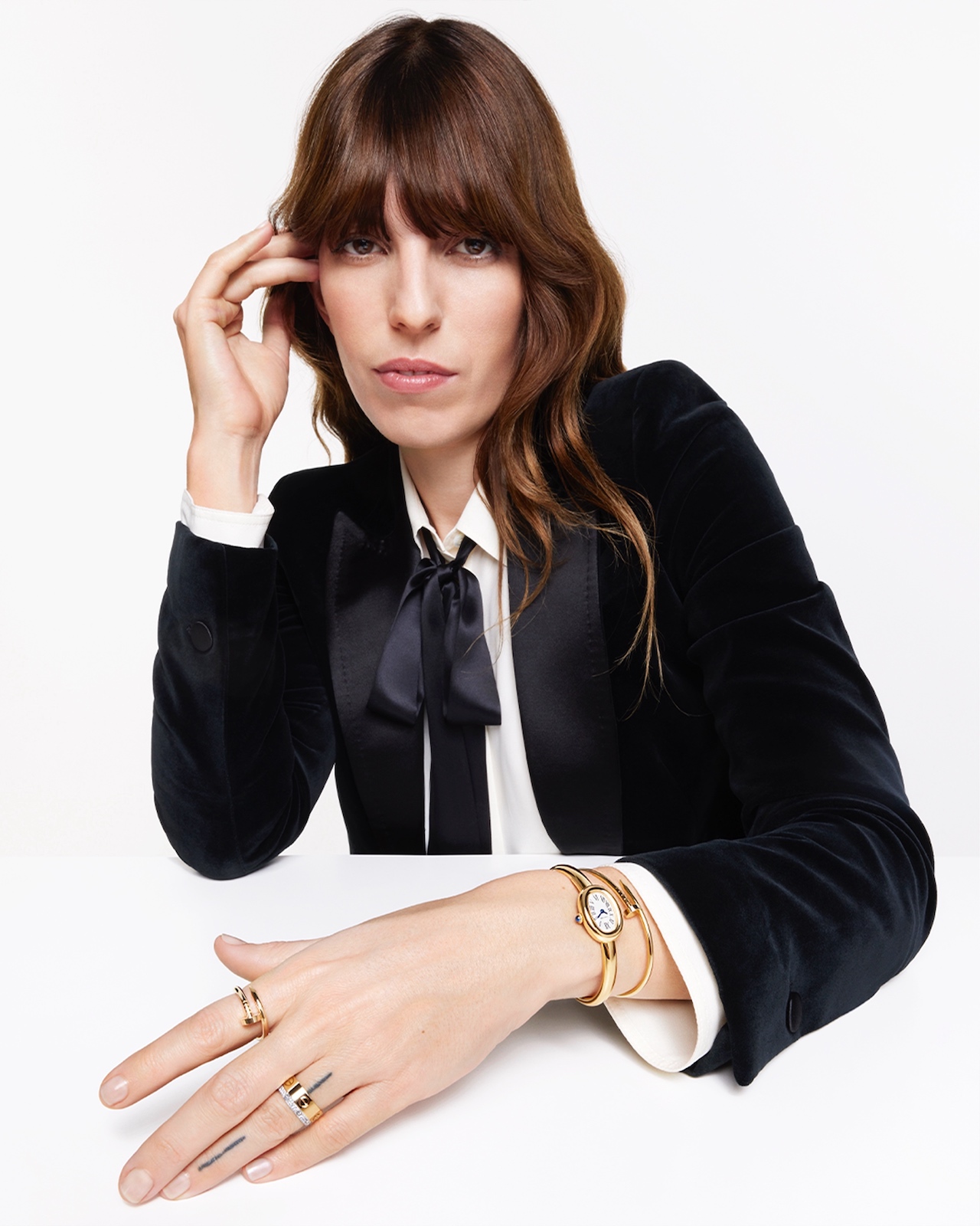 Cartier Baignoire bangle - Lou Doillon lifestyle
