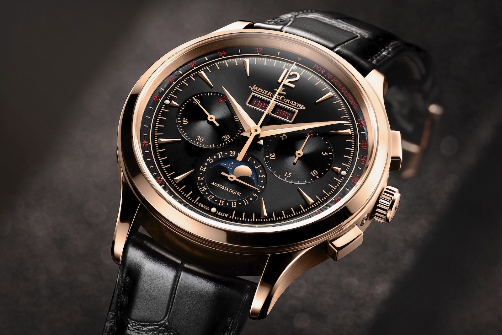 Jaeger-LeCoultre Master Control Chronograph Calendar - dial