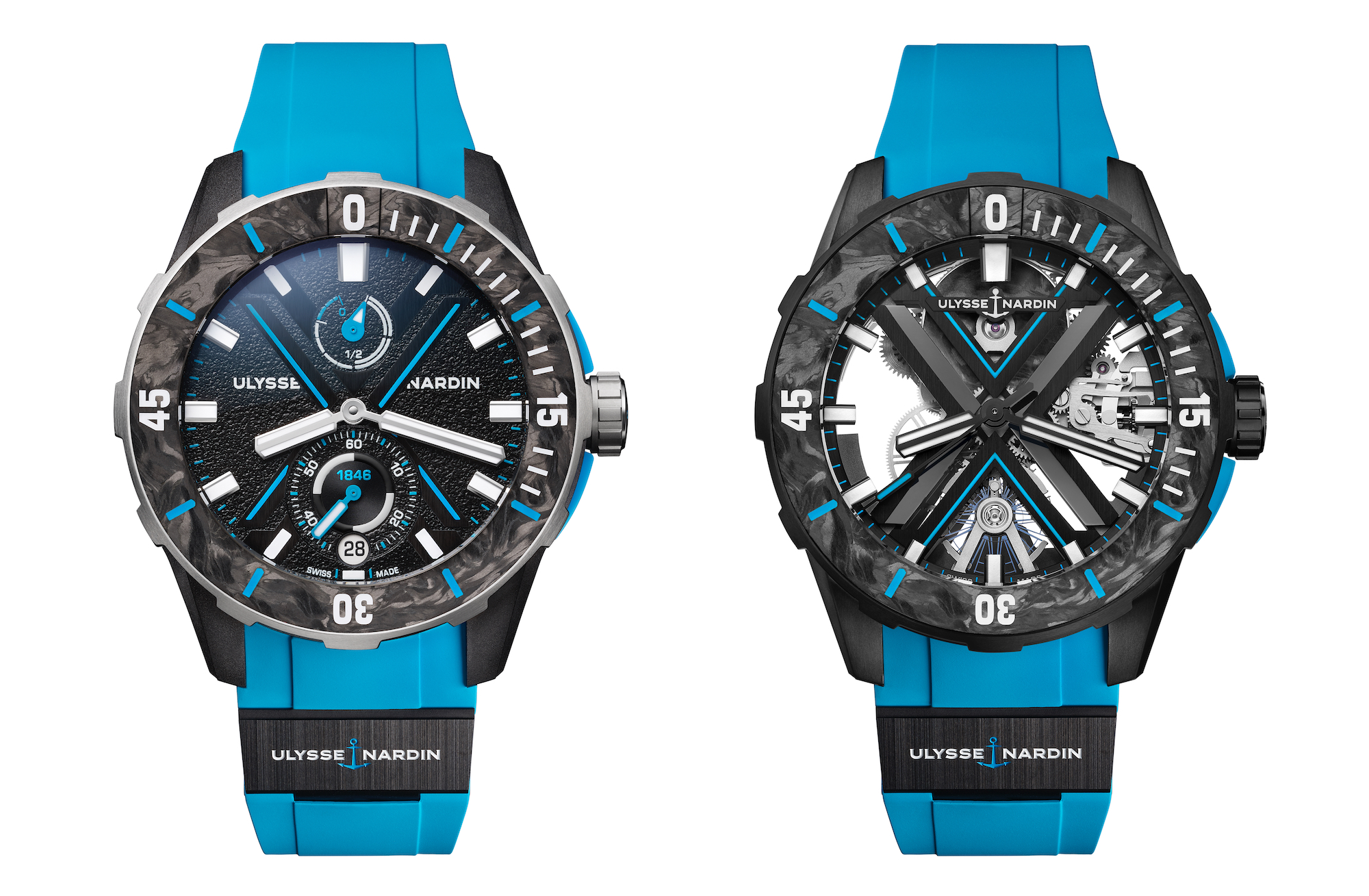 Ulysse Nardin Diver Azure - duo