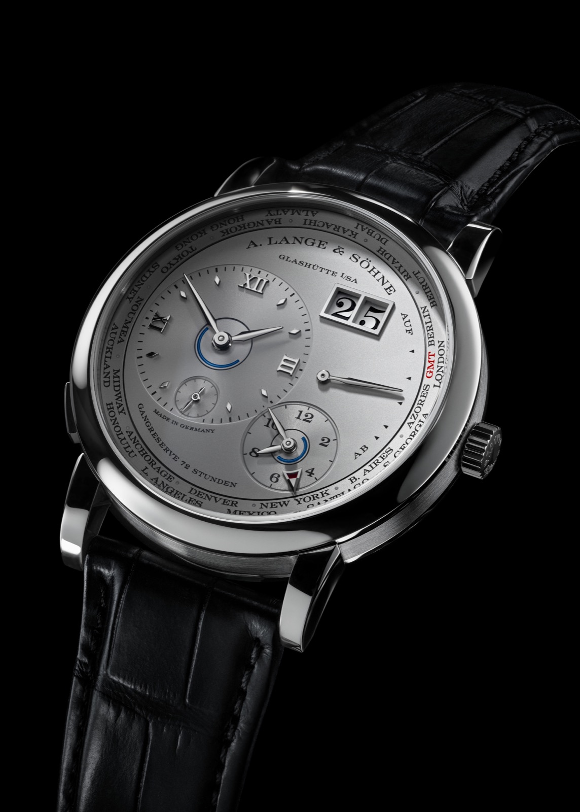 A. Lange & Söhne Lange 1 Time Zone platinum