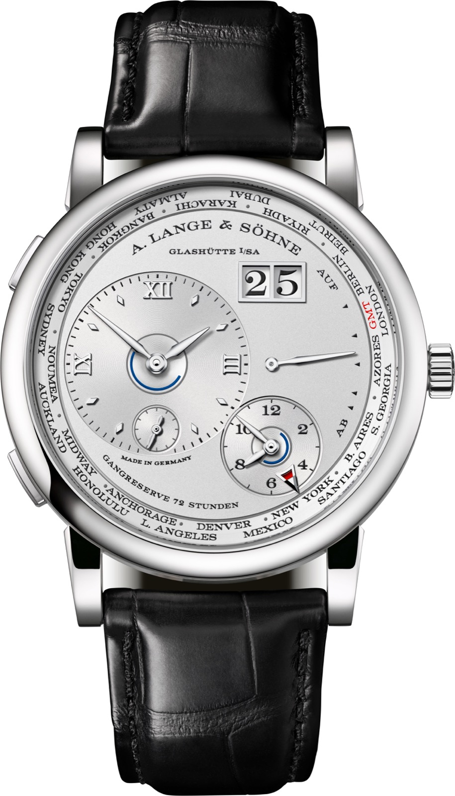 A. Lange & Söhne Lange 1 Time Zone platinum