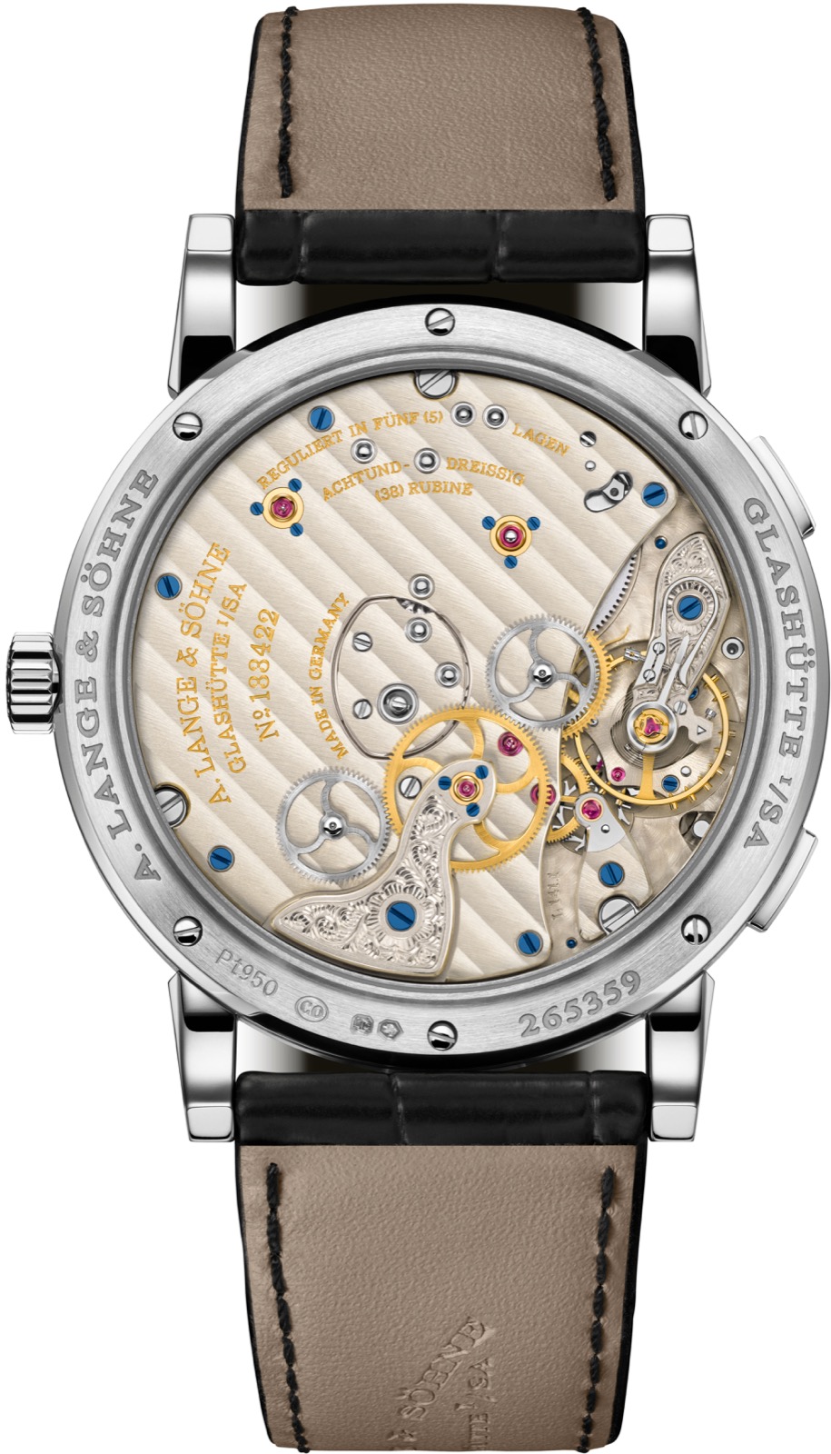 A. Lange & Söhne Lange 1 Time Zone platinum