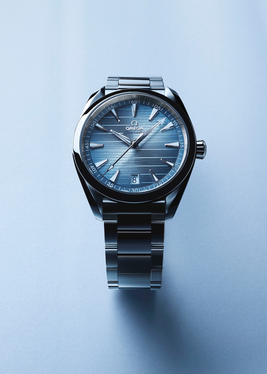 Omega Seamaster Summer Blue - Aquaterra bracelet