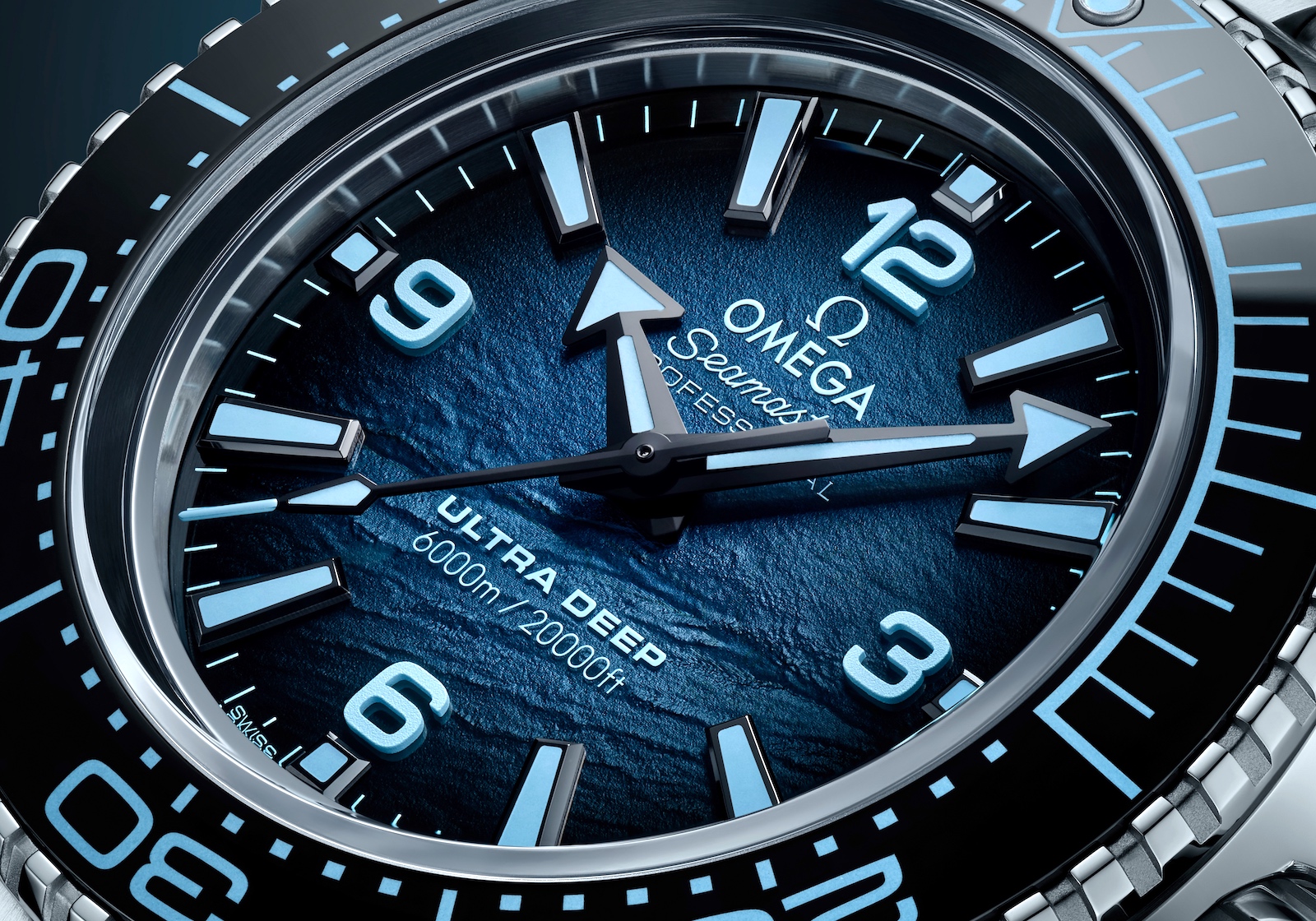 Omega Seamaster Summer Blue - Ultra Deep dial