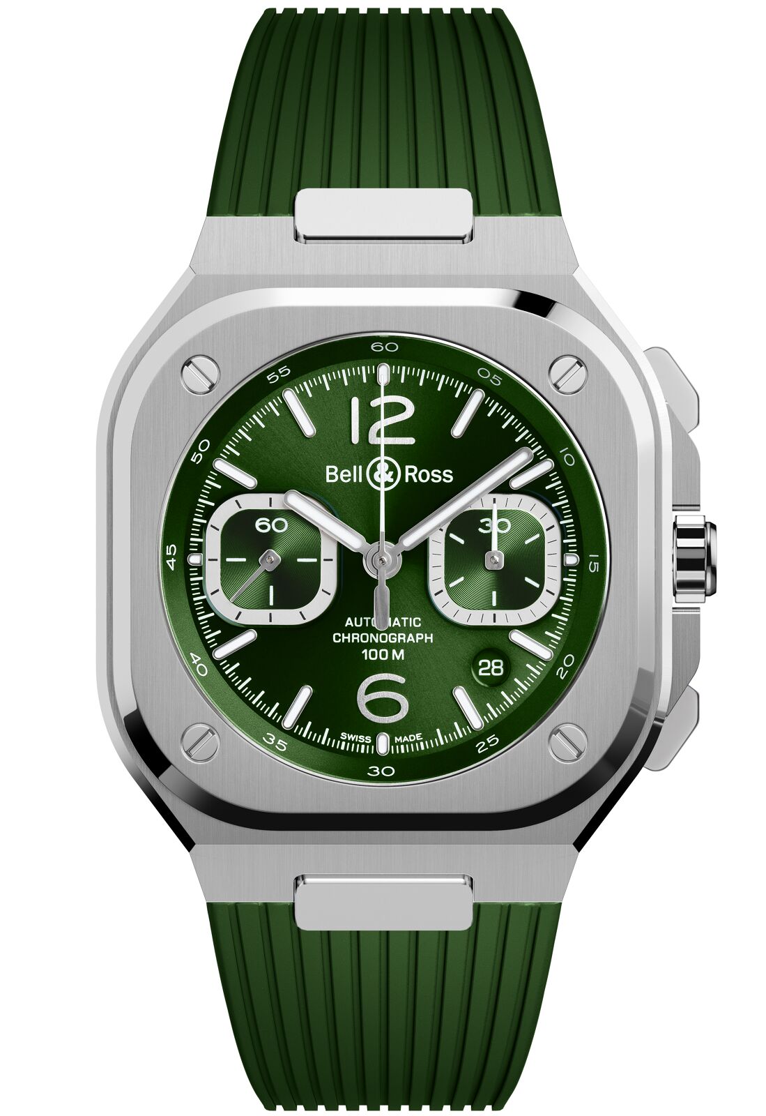 Bell & Ross BR 05 Chrono Green Steel