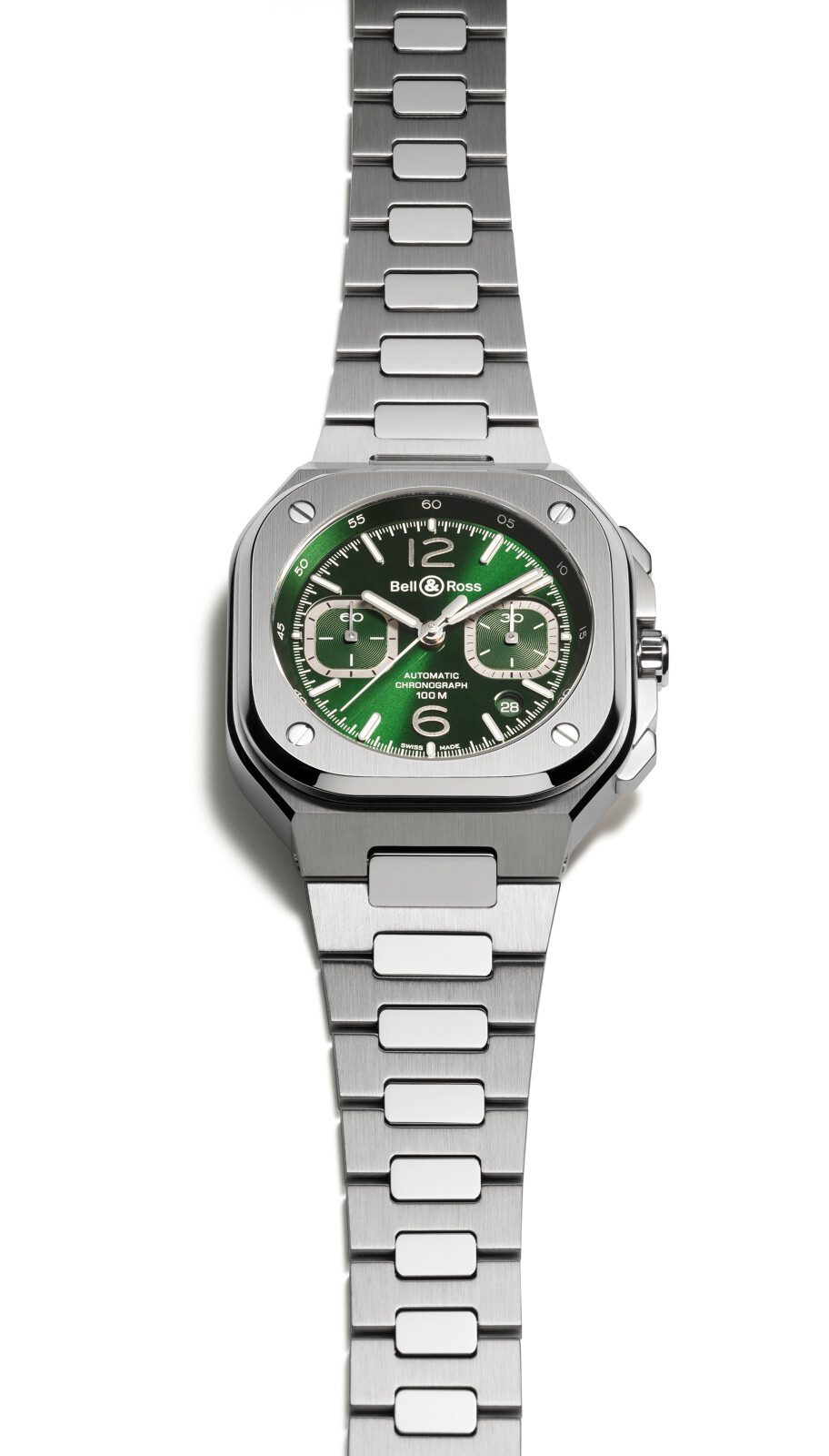 Bell & Ross BR 05 Chrono Green Steel