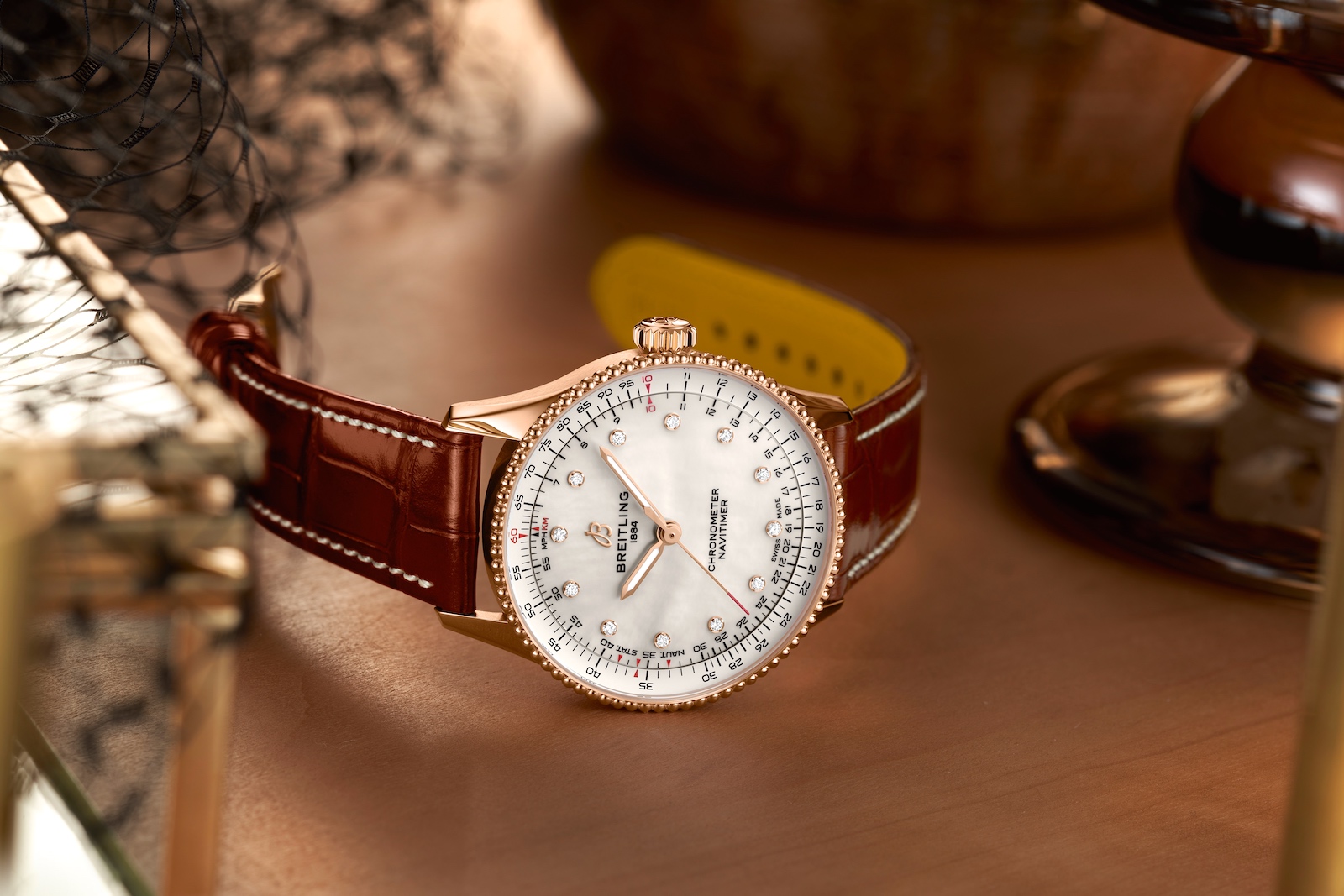 Breitling Navitimer 36 y 32 - 36 gold