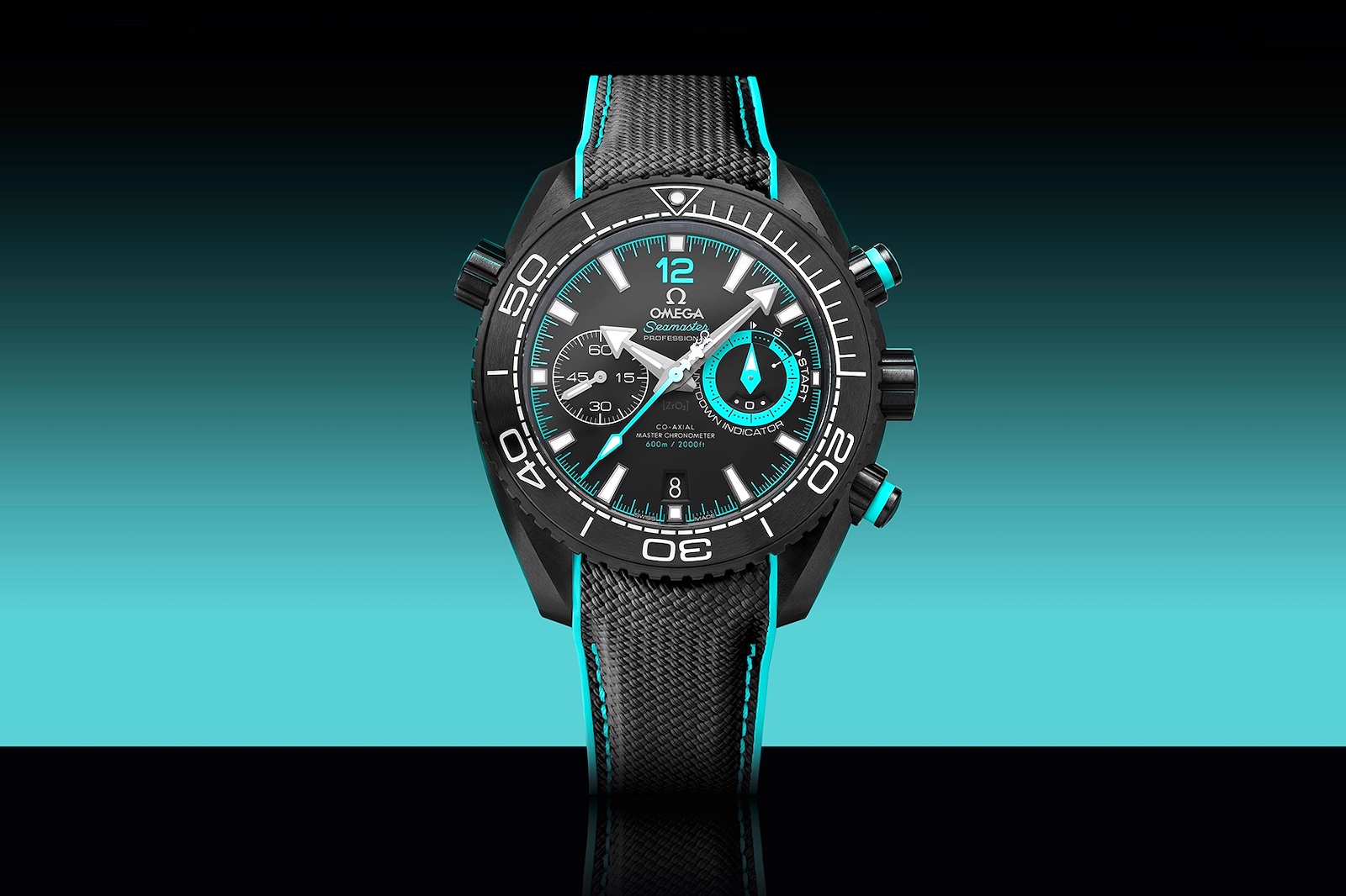 Omega Seamaster Planet Ocean Deep Black ETNZ Edition