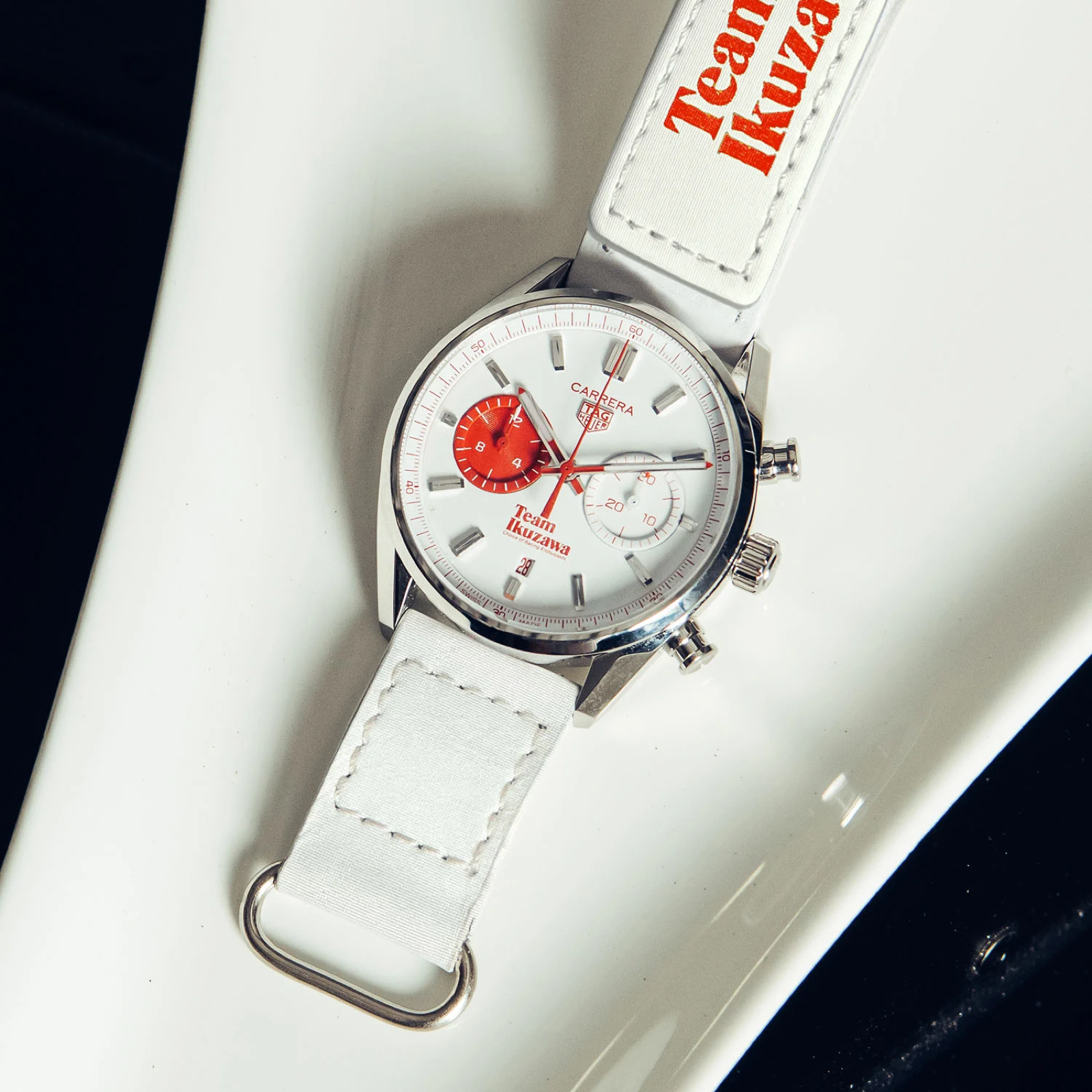 TAG Heuer Carrera Chronograph x Team Ikuzawa de Bamford
