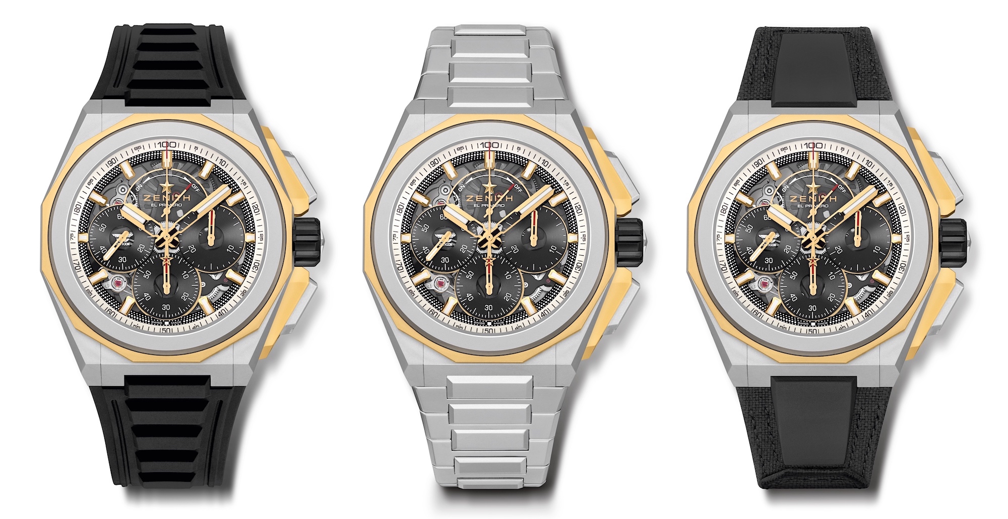 Zenith Defy Extreme Carl Cox Edition - trio