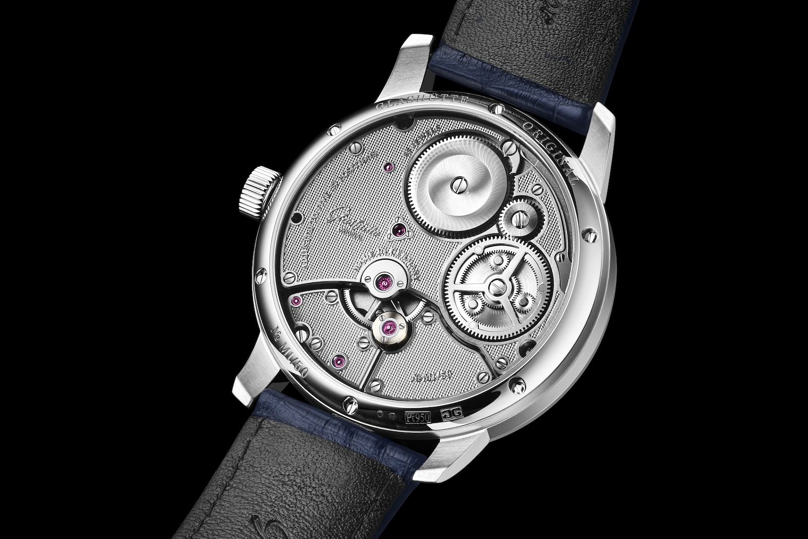 Glashütte Original Senator Chronometer Tourbillon - caseback
