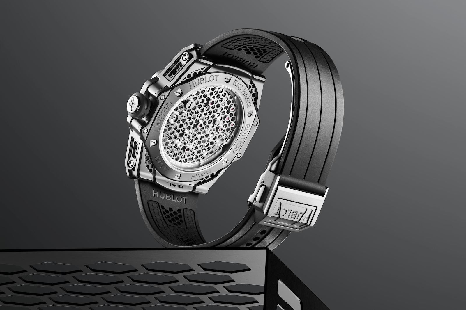 Hublot Big Bang Tourbillon SR_A by Samuel Ross - caseback
