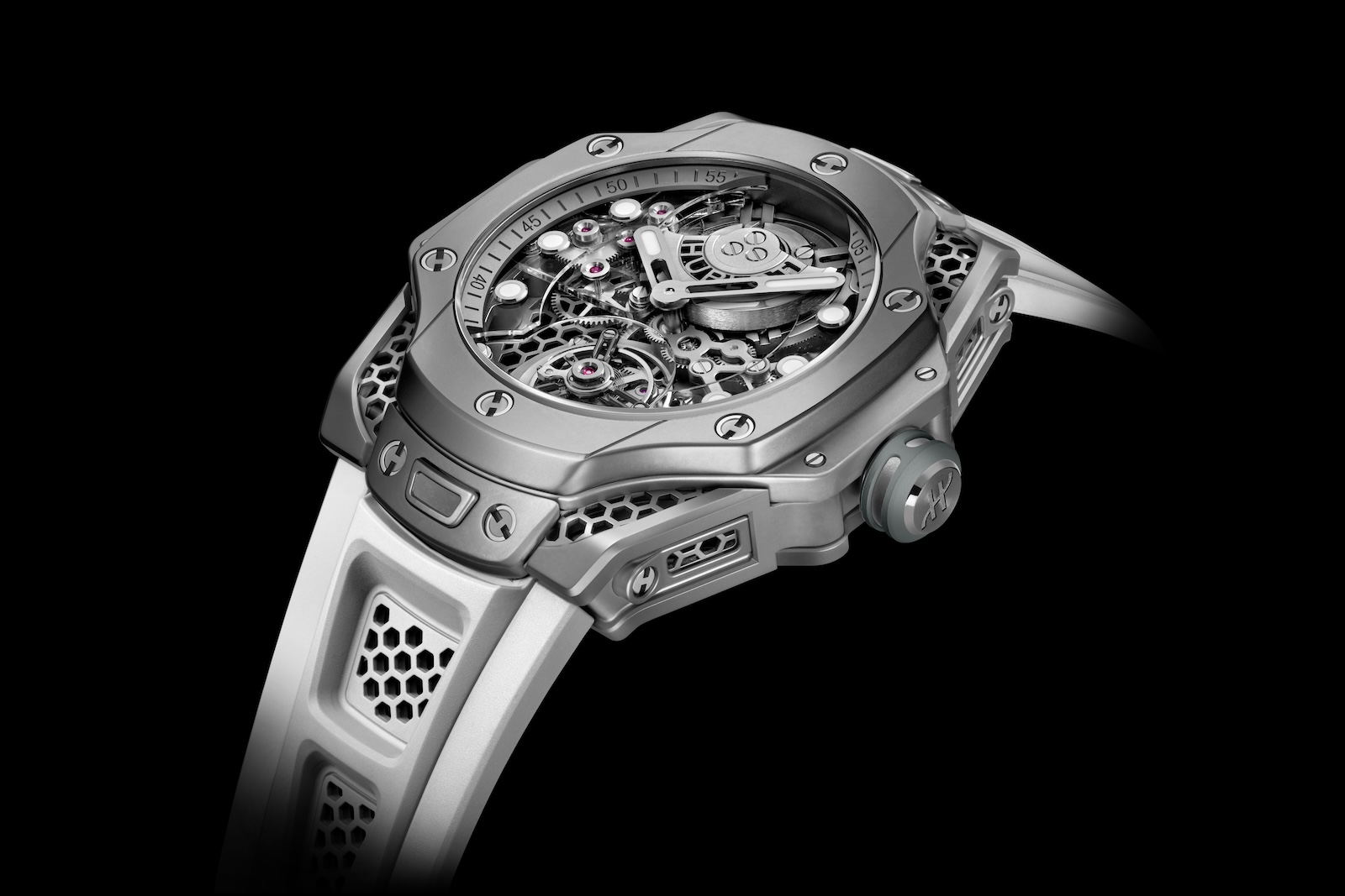 Hublot Big Bang Tourbillon SR_A by Samuel Ross - white