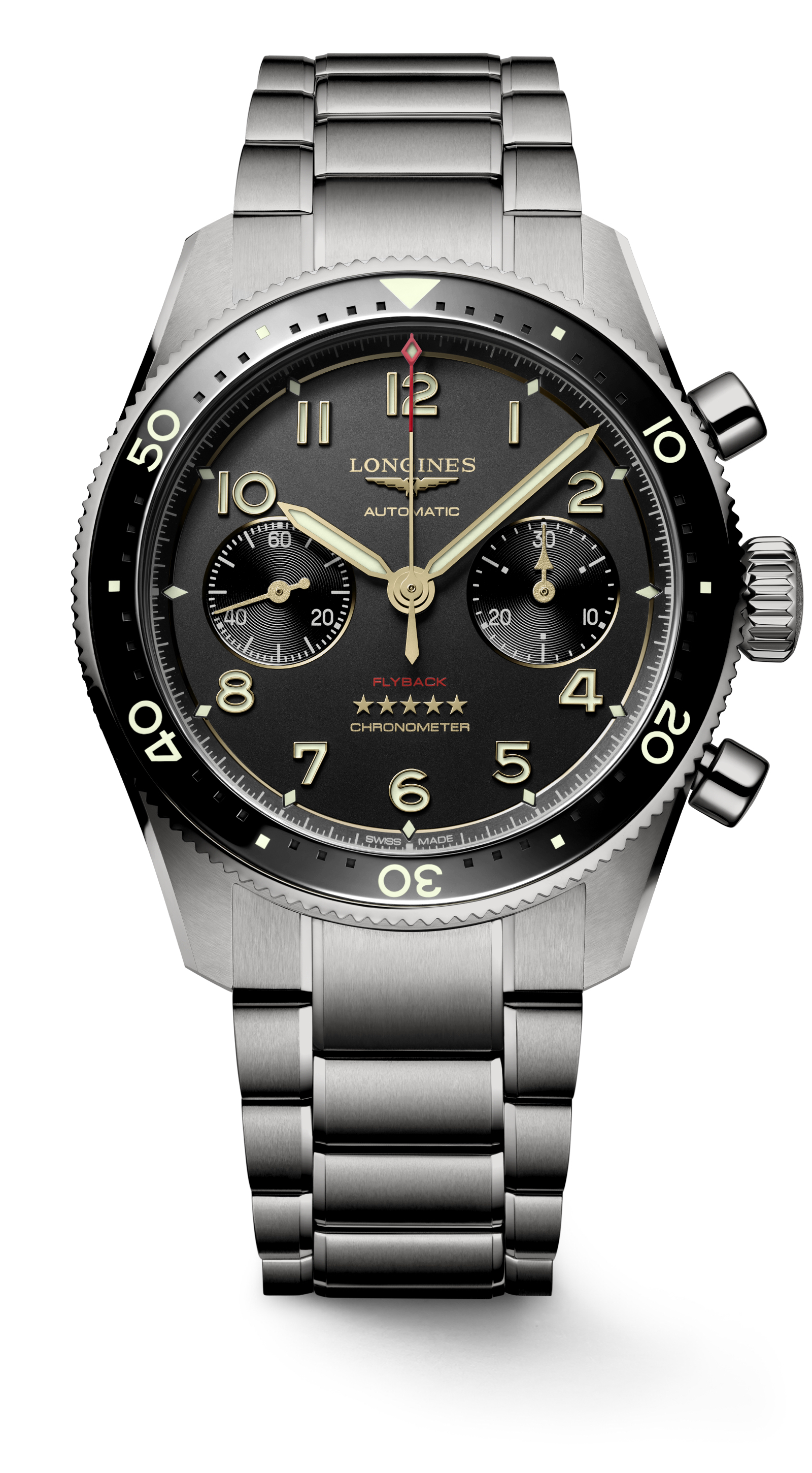 Longines Spirit Flyback Titanium