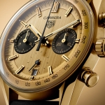 TAG Heuer Carrera Chronograph «Glassbox» en oro amarillo