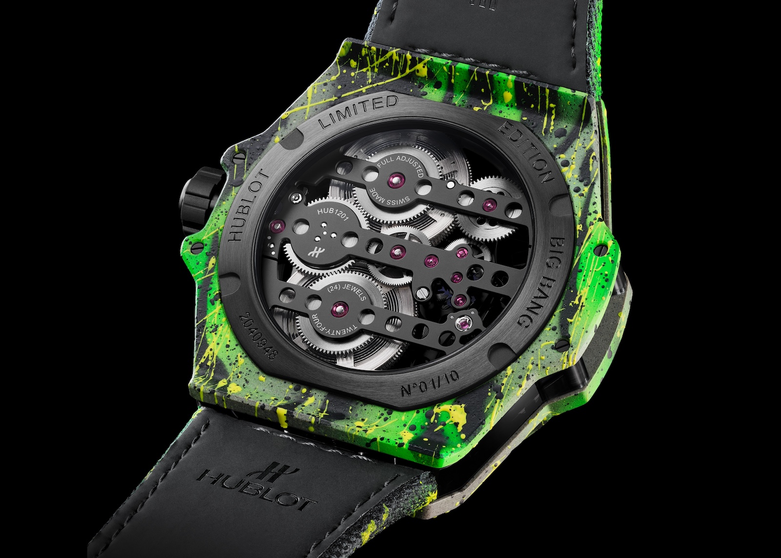 Hublot Big Bang Meca-10 Street Art - caseback