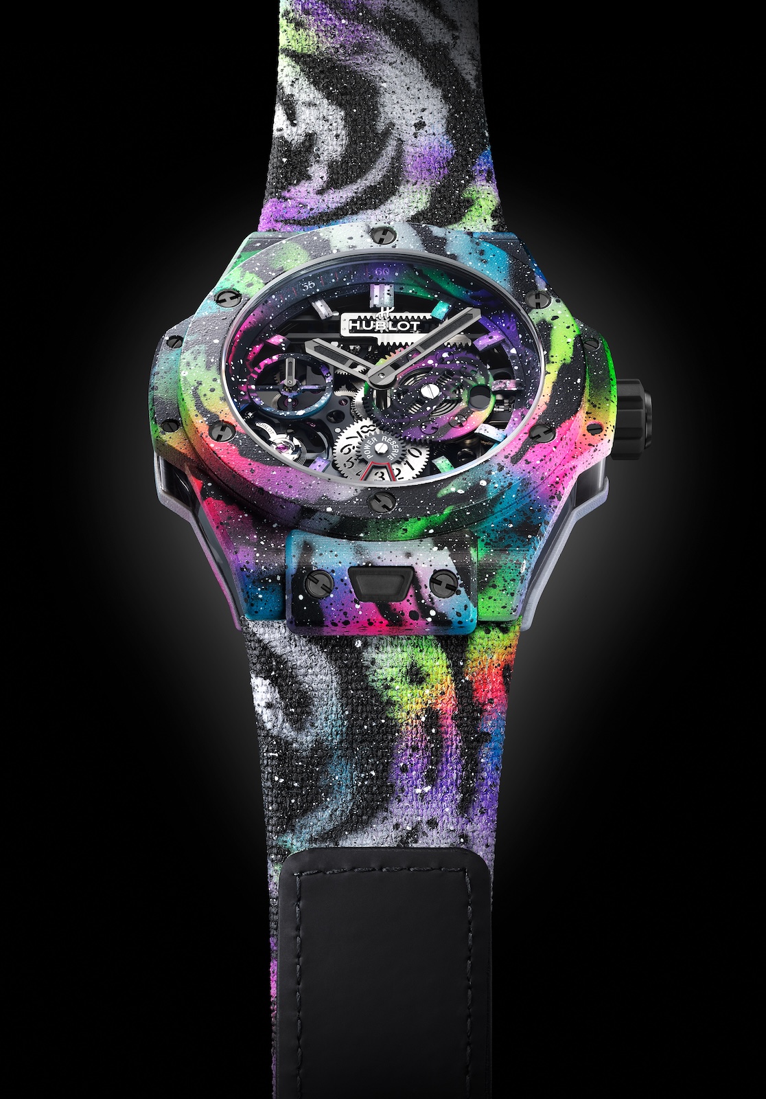 Hublot Big Bang Meca-10 Street Art - front 01